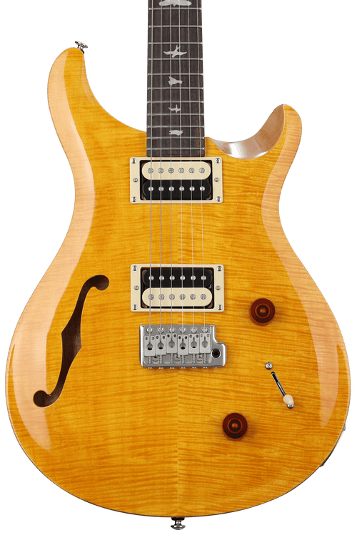PRS SE CUSTOM22 Semi-hollow サンタナイエロー　ギター PRS SE Custom 22 Semi-hollow Electric Guitar - Santana