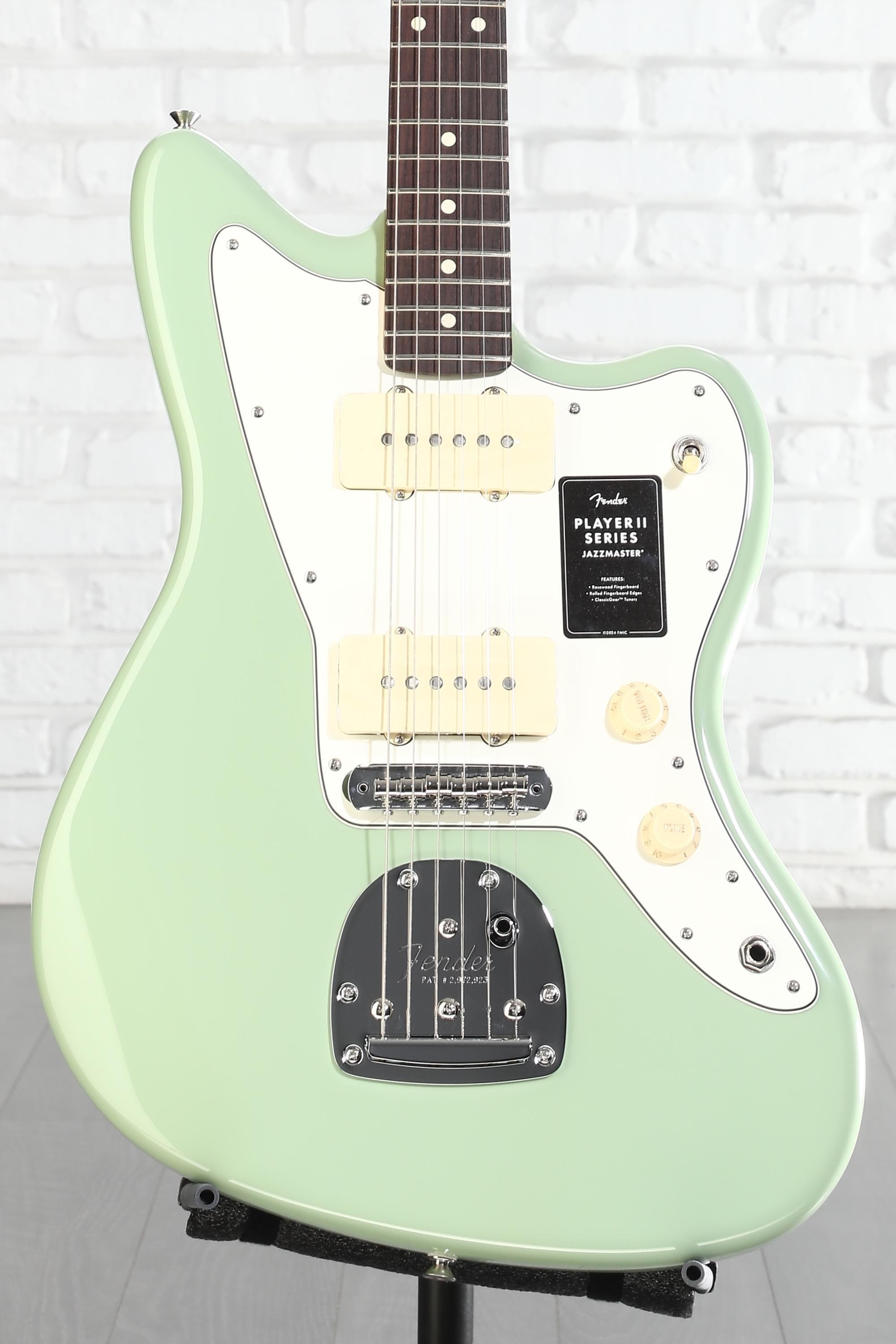 ギター fender mexico player series jazzmaster Fender Player II Jazzmaster Electric Guitar - Birch Green | Sweetwater