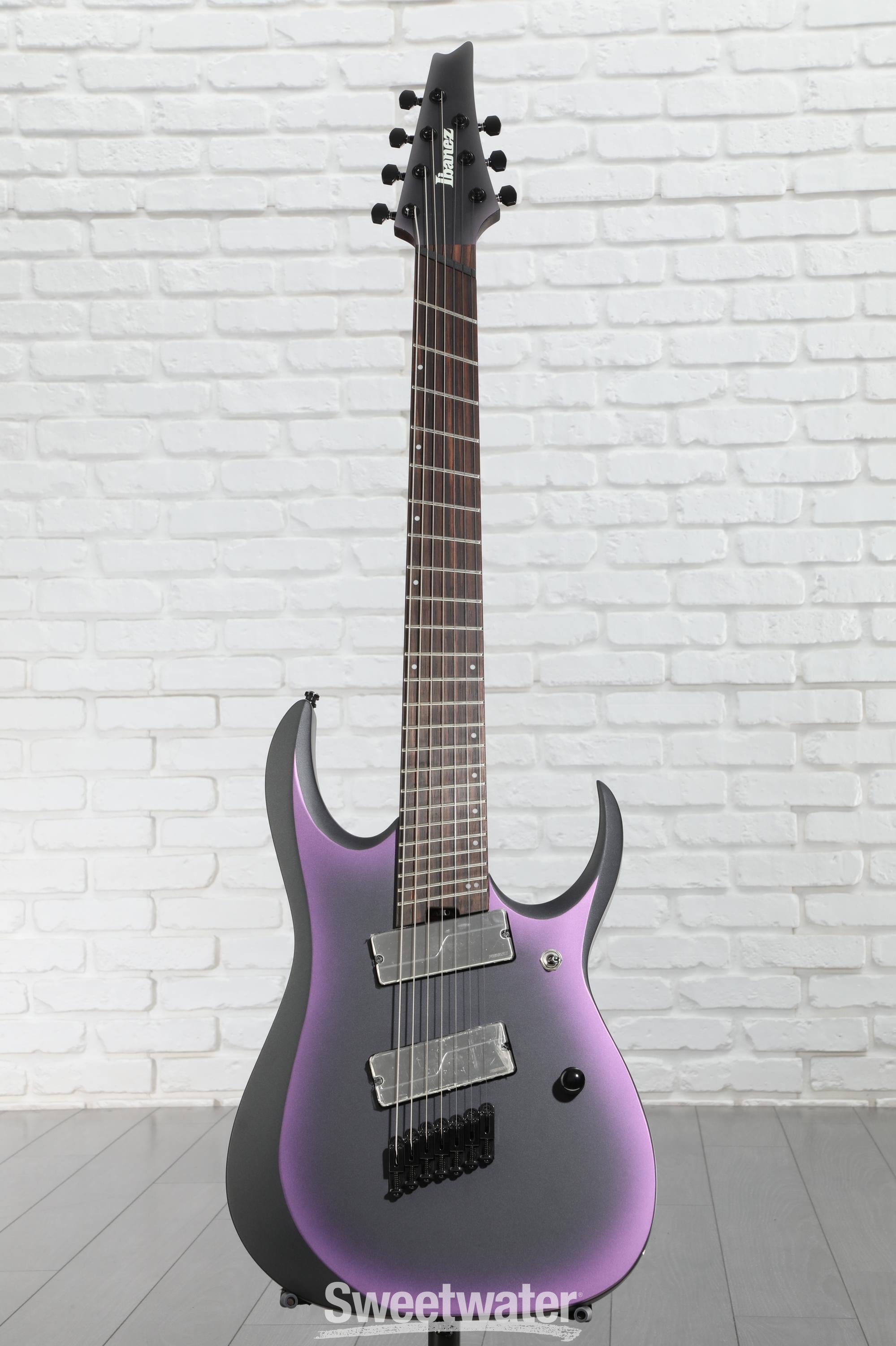Ibanez Axion Label RGD71ALMS - Black Aurora Burst Matte | Sweetwater