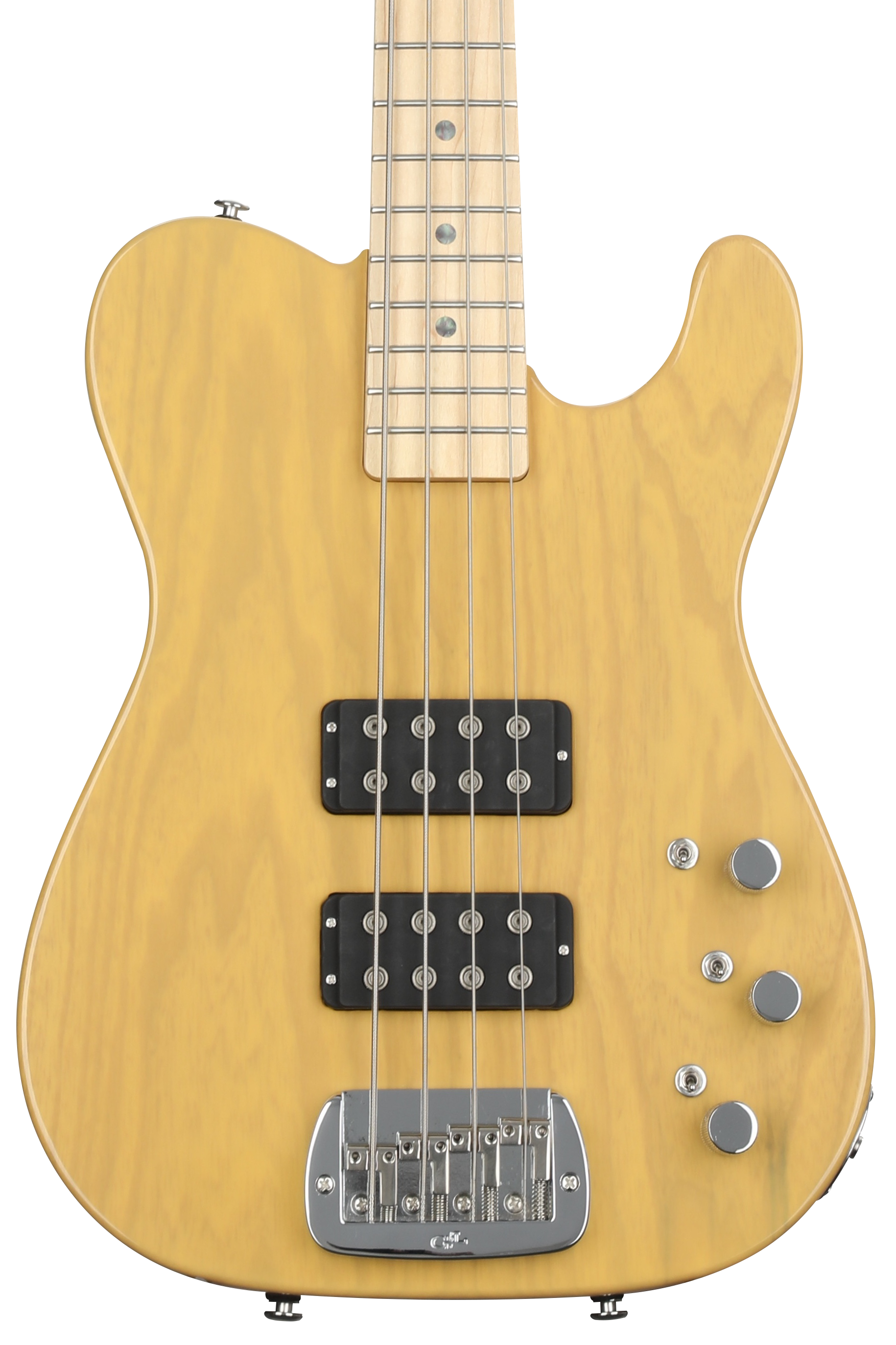 G&L ASAT Electric Bass Guitar - Butterscotch Blonde