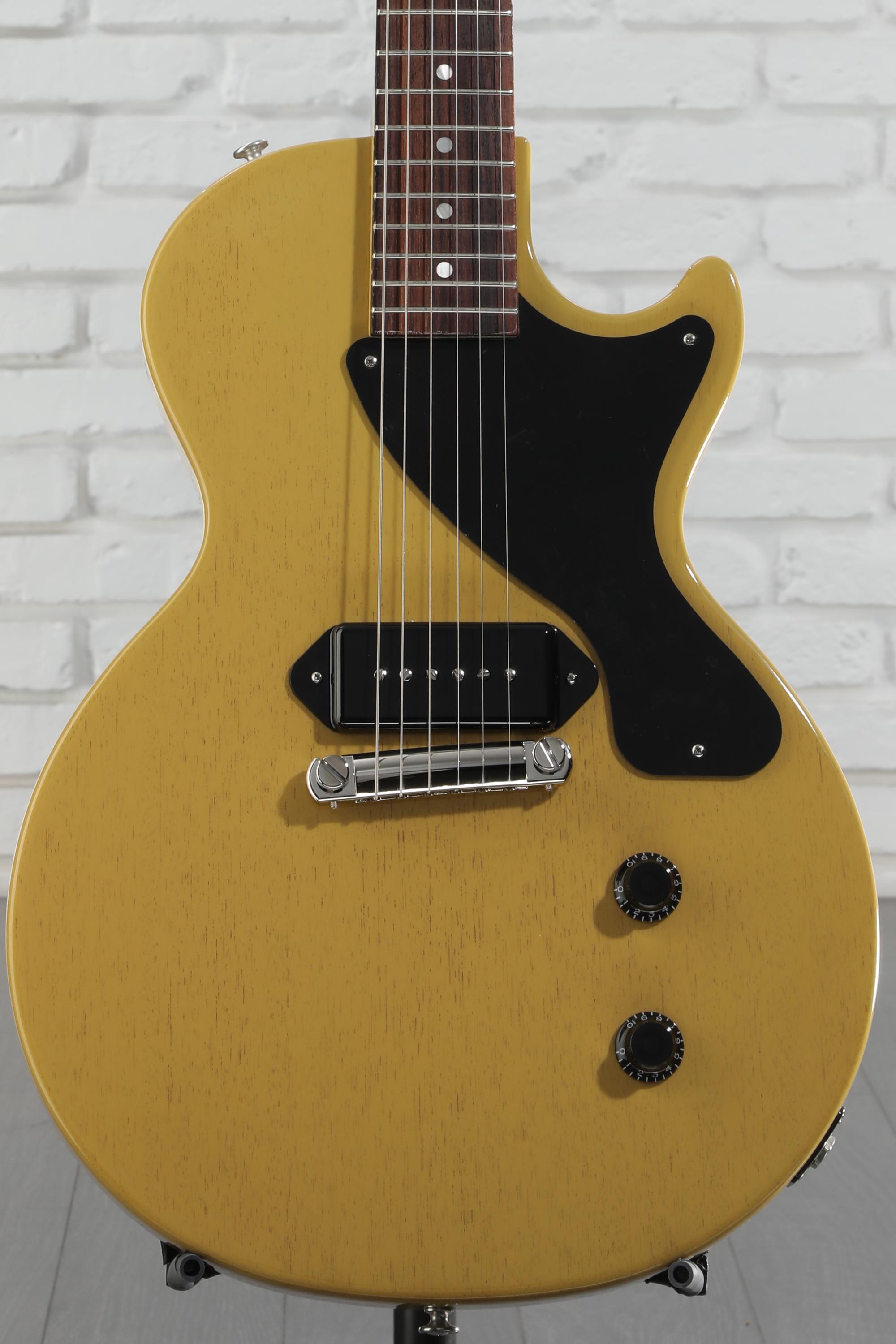 ギター Gibson USA LesPaul JR TV yellow G-Force 1958 Les Paul Junior Double Cut, TV Yellow, Murphy Lab Heavy