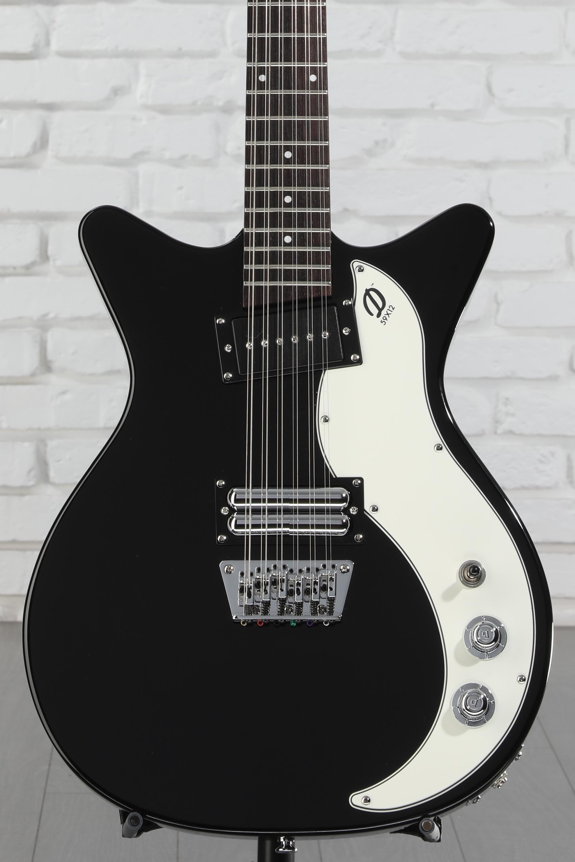 Dan Electro 12弦guitar　Black Amazon.com: Danelectro Vintage 12 String Electric Guitar