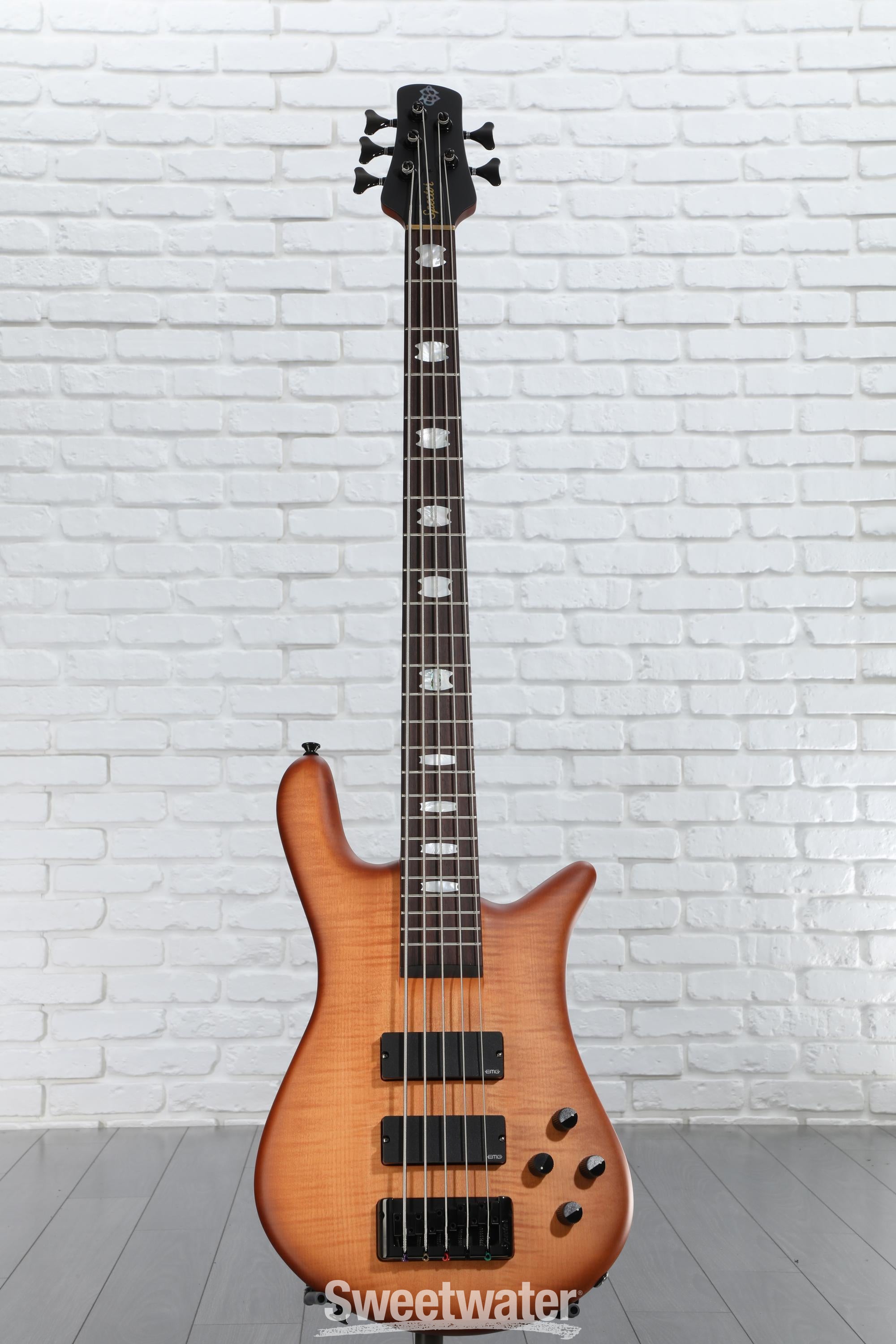 Spector Euro 5 LX Electric Bass Guitar - Natural Sunburst