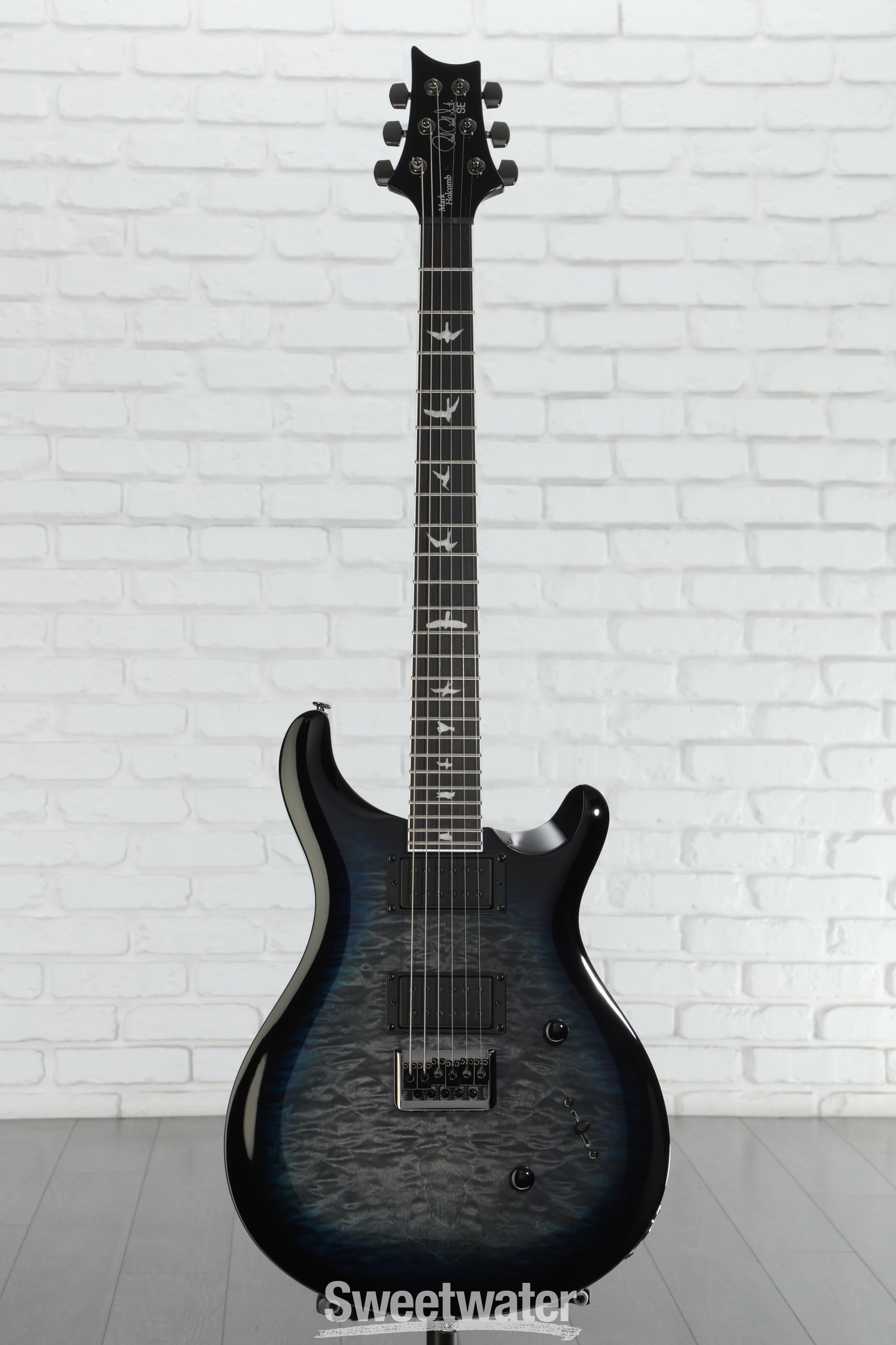 ギター prs se mark holcomb up grade! PRS SE Mark Holcomb Signature Electric Guitar - Holcomb Blue