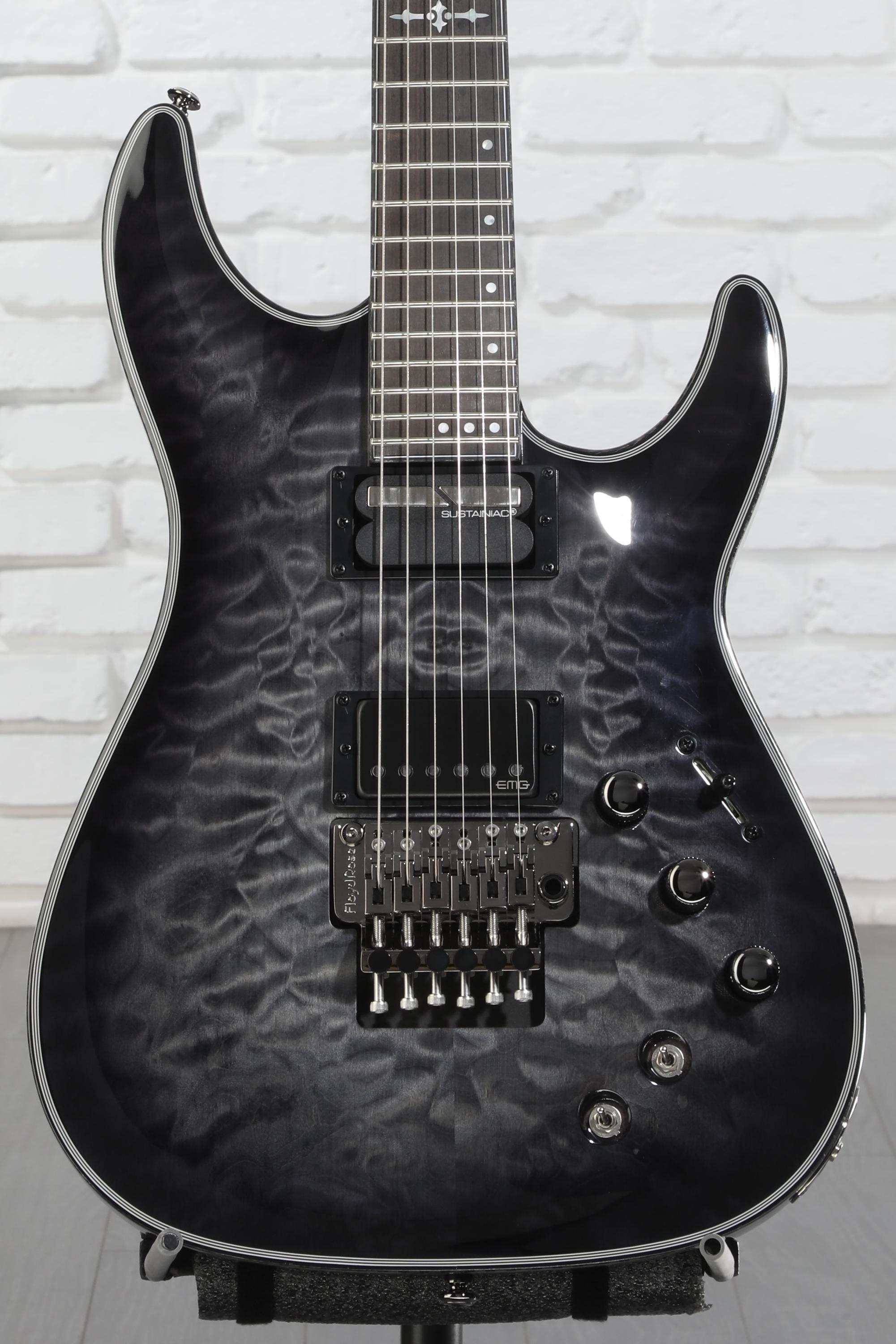 Schecter Hellraiser Hybrid C-1 FR-S Electric Guitar - Trans