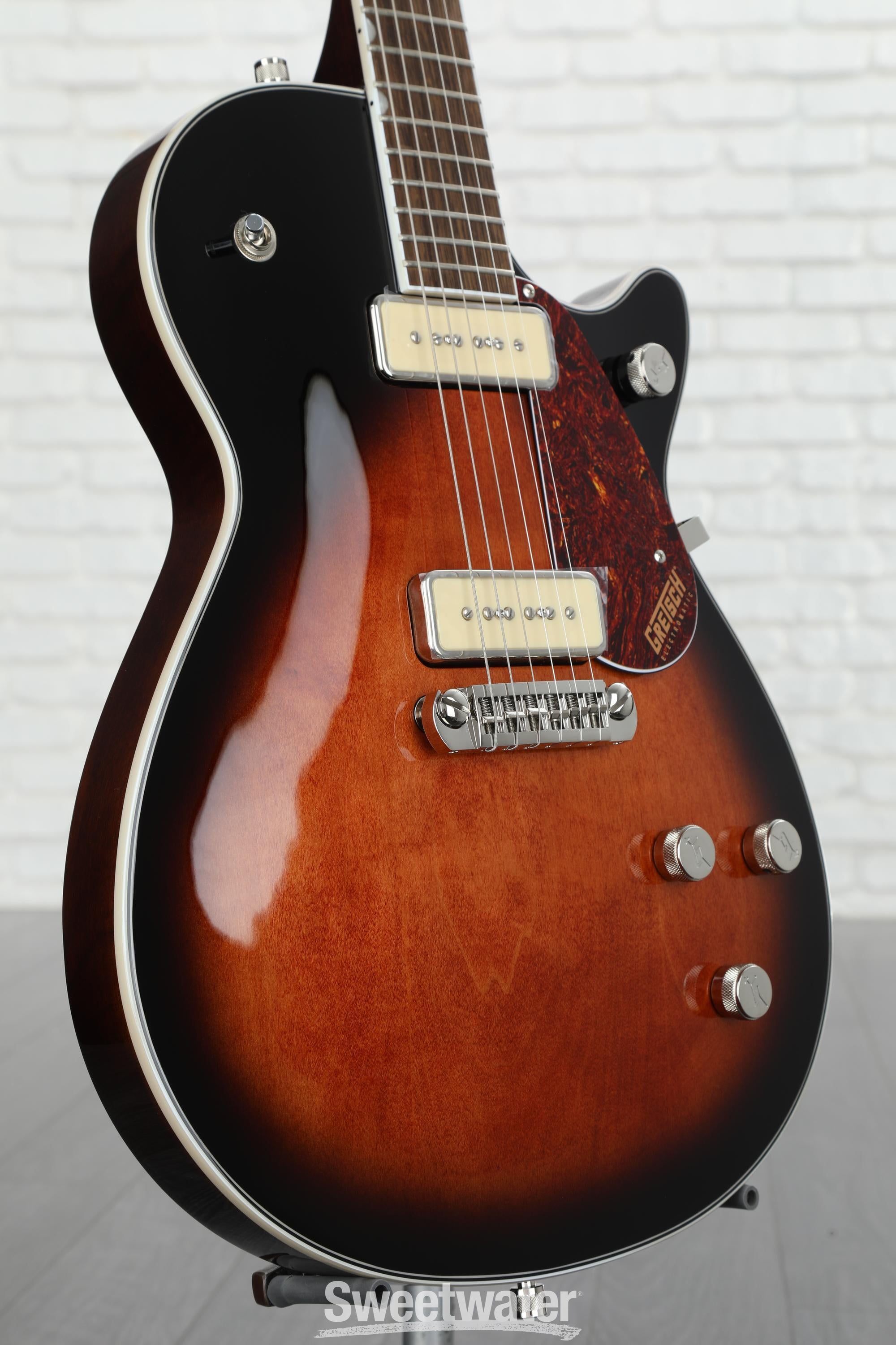 ギター electromatic junior jet P90 GRETSCH Gretsch G5210T-P90 Electromatic Jet Two 90 - Amethyst