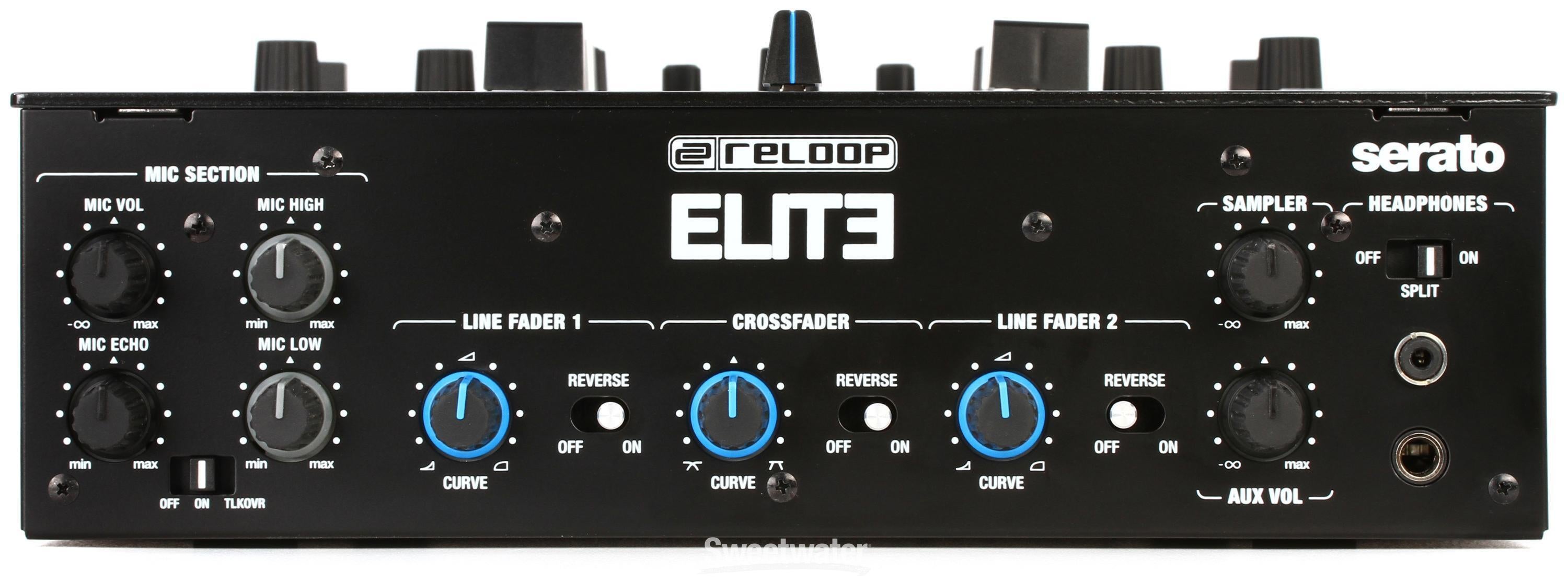 Reloop Elite 2-channel DVS Mixer for Serato