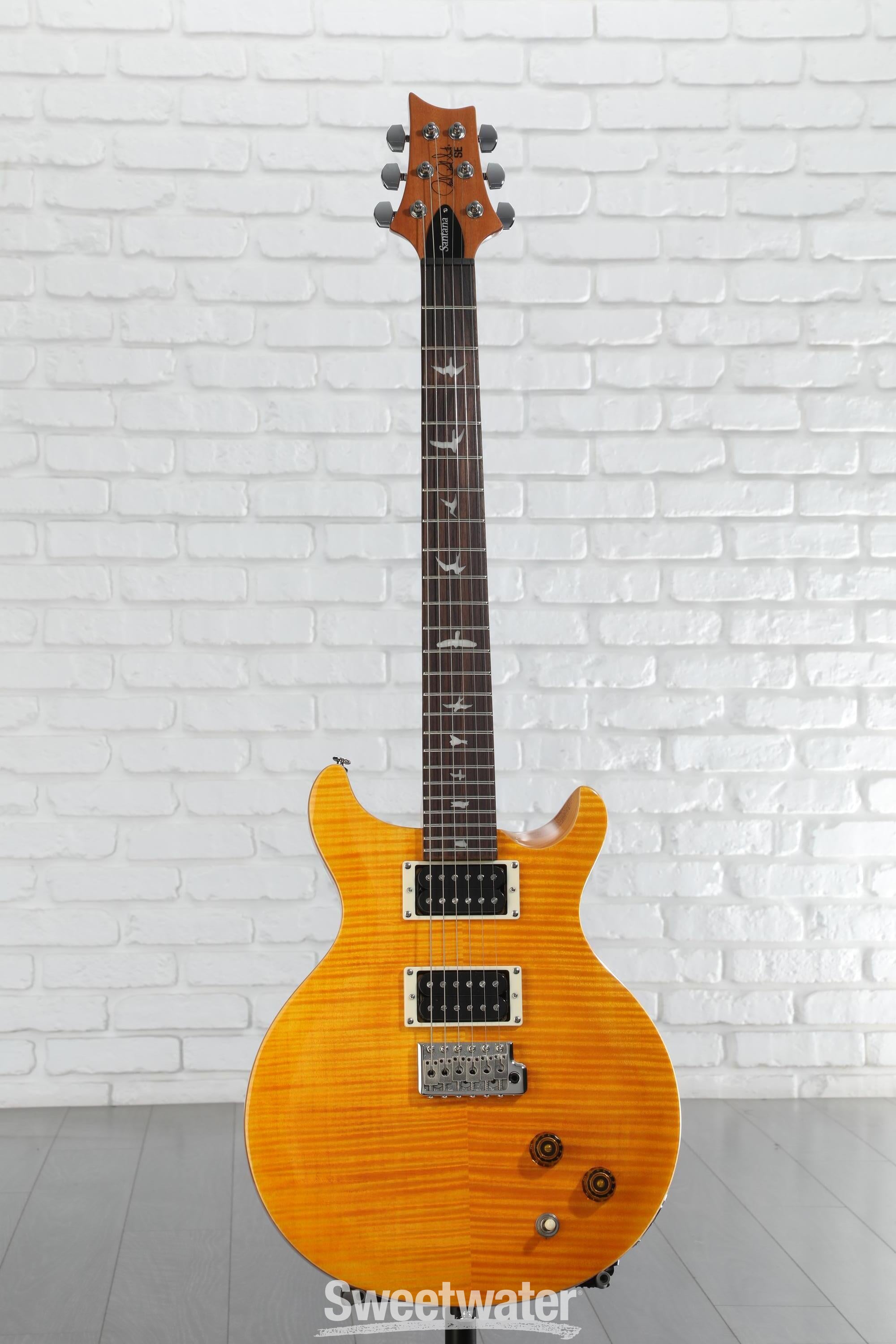 PRS SE SANTANA Yellow付属品付 PRS SE Carlos Santana Electric Guitar Santana Yellow | Music