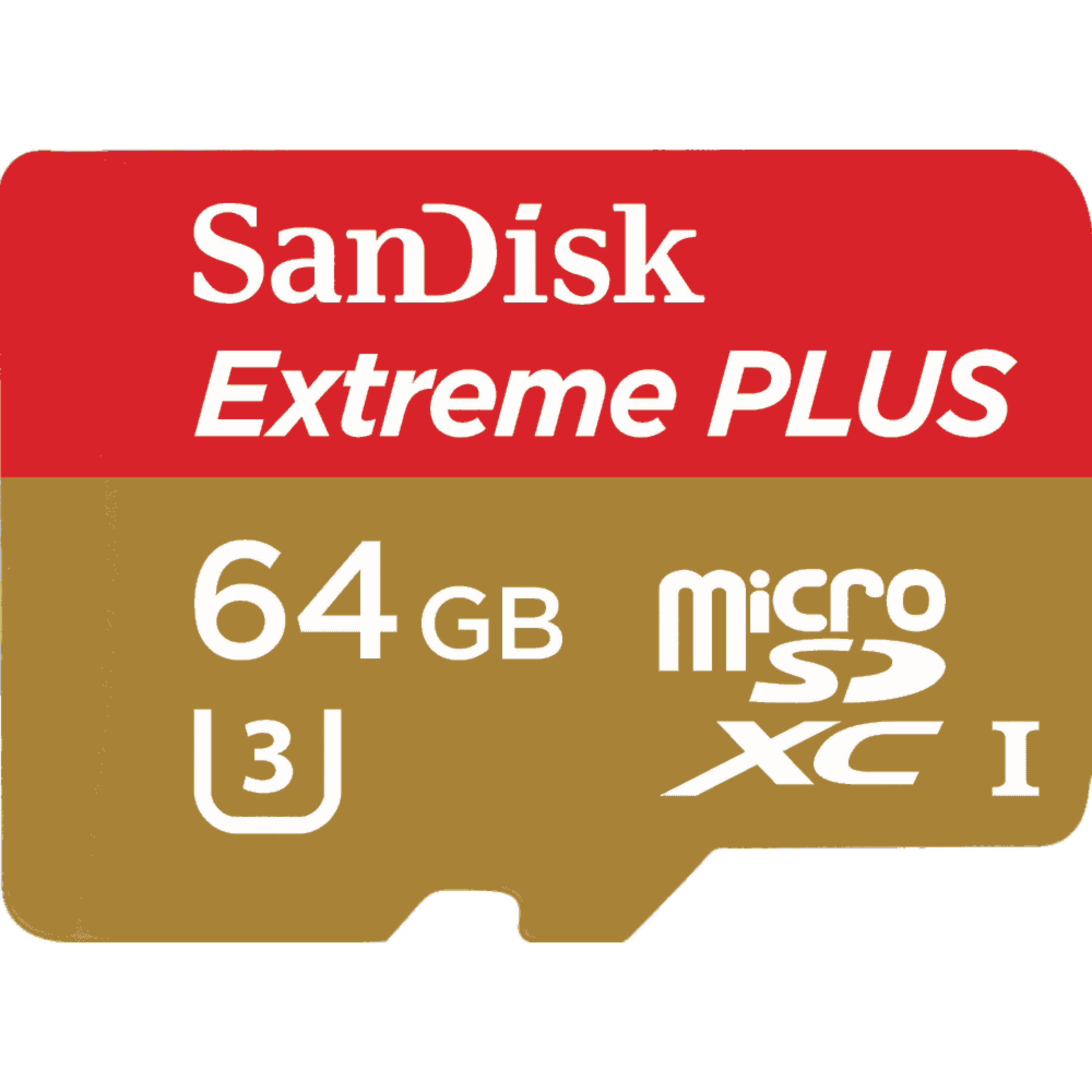 SanDisk Extreme PLUS microSDXC Card - 64GB, Class 10, U3, UHS-I