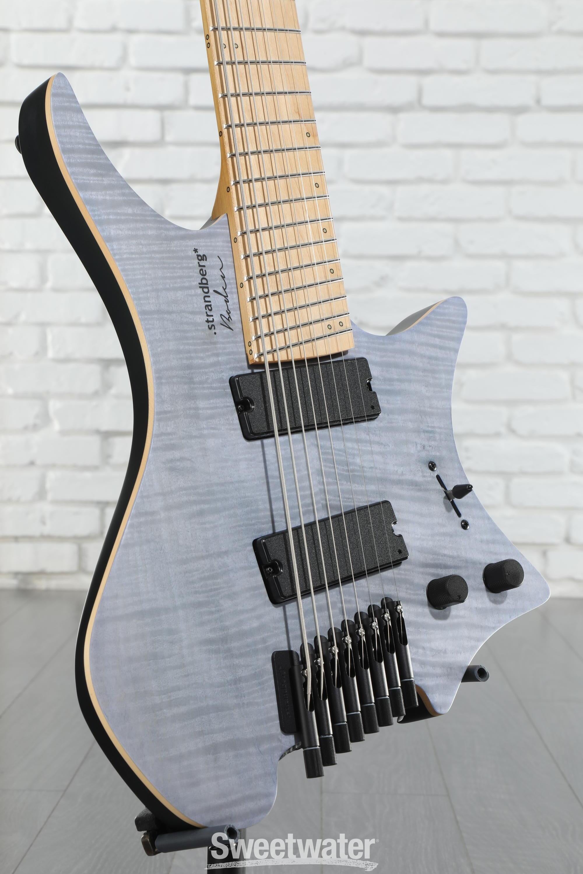 Strandberg Boden Standard NX 8 Electric Guitar - Trans Blue