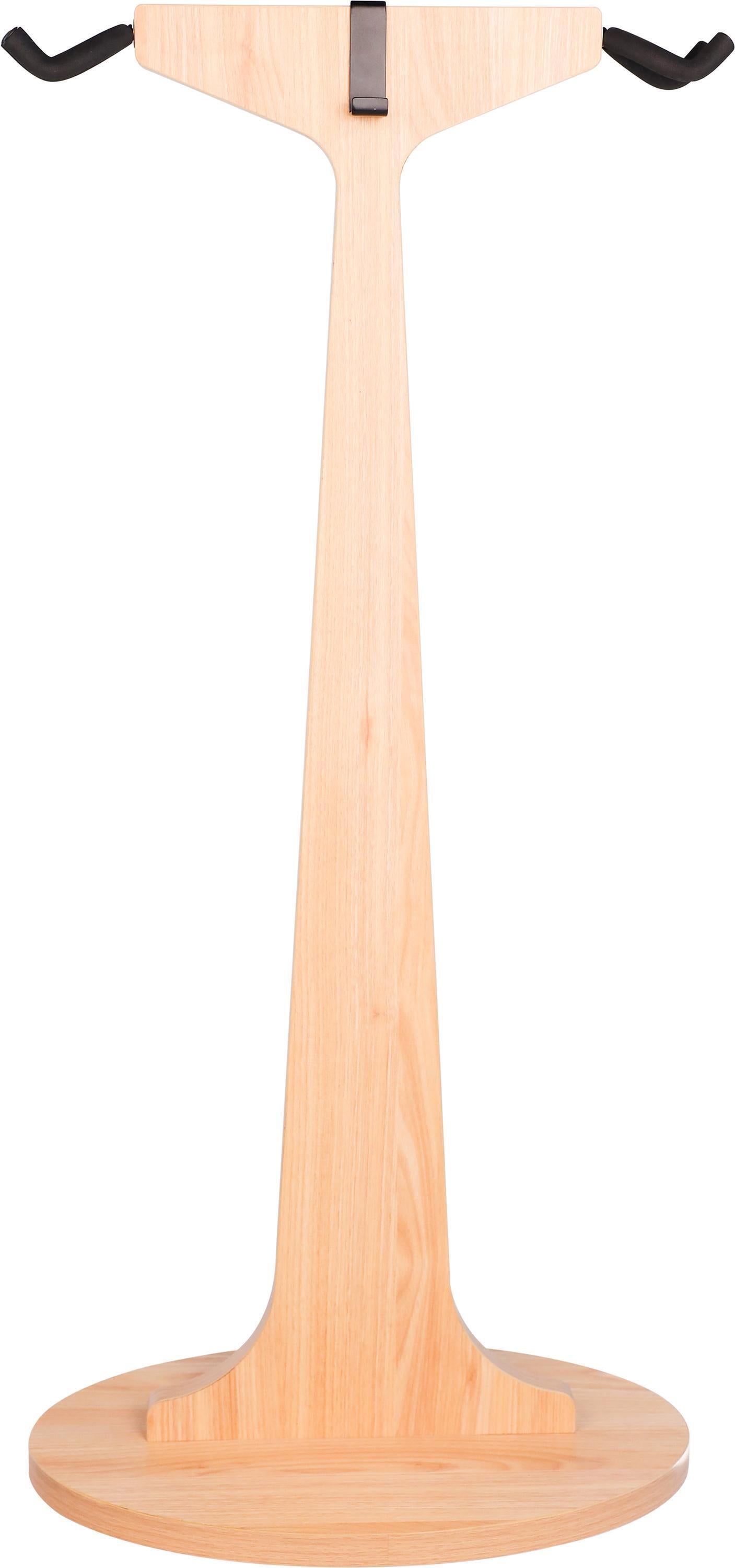 Photo of Gator Frameworks Elite Series 2X Dual Guitar Hanging Stand - Natural Maple Matte