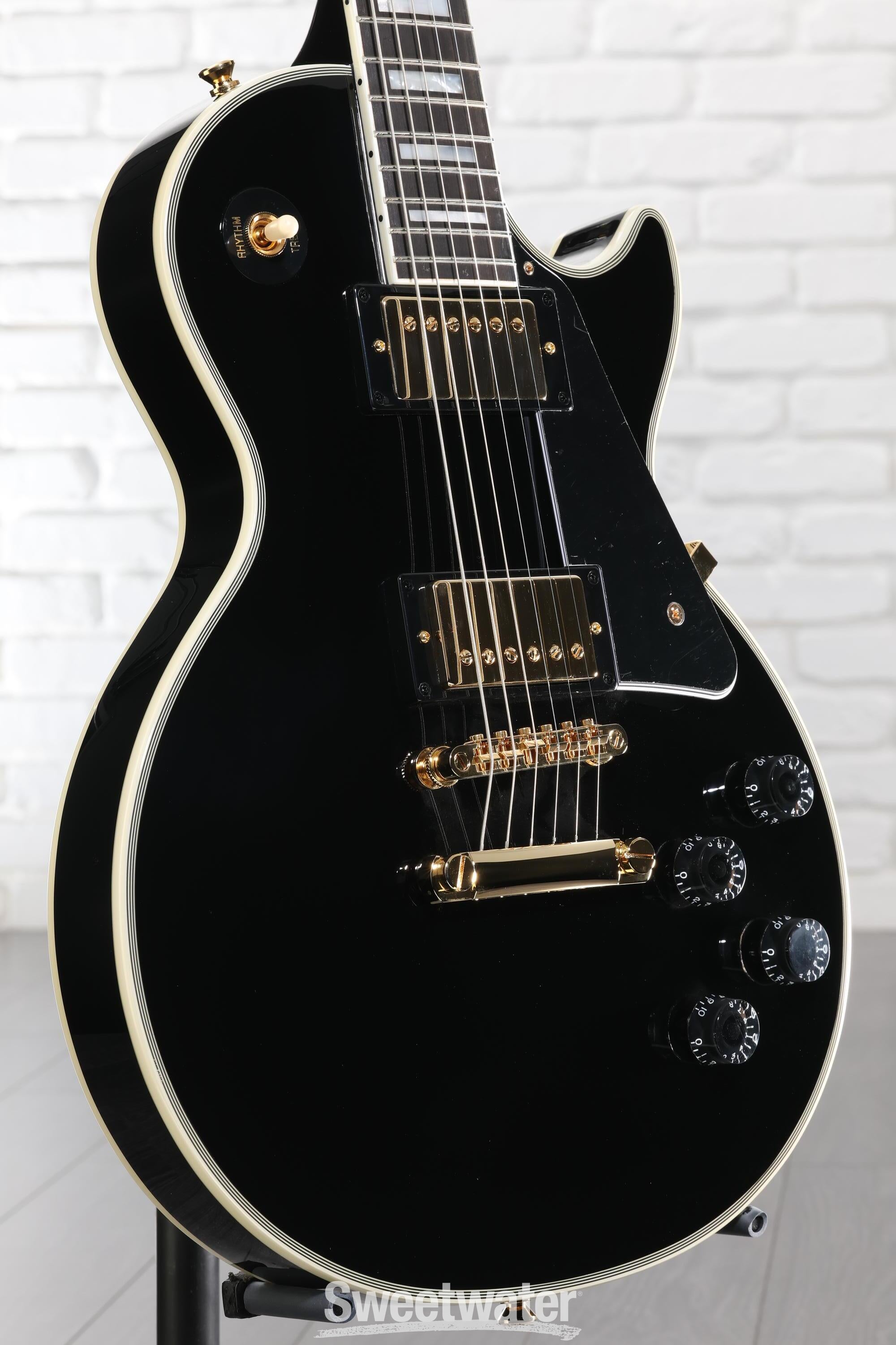 Epiphone Inspired by Gibson Custom Les Paul Custom Electric Guitar