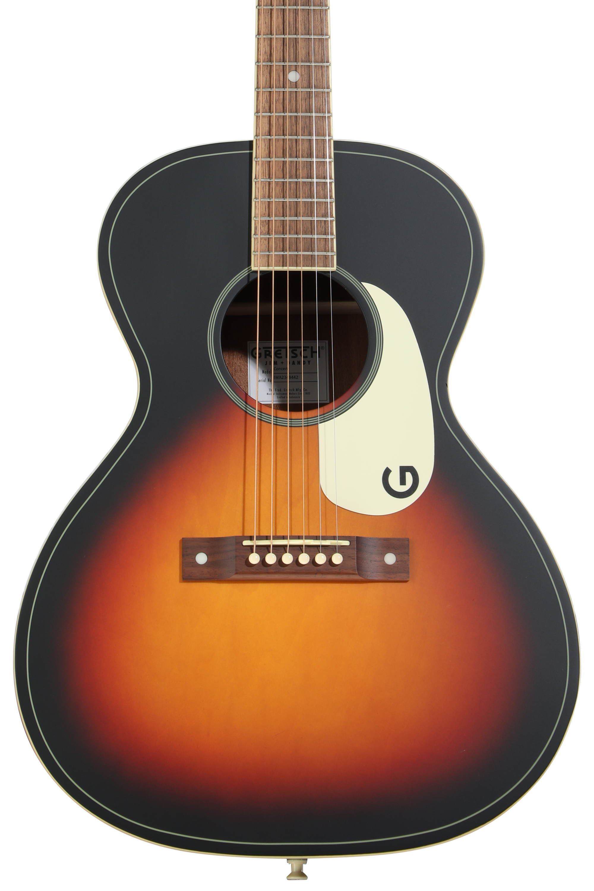 Gretsch Jim Dandy Concert Acoustic Guitar - Rex Burst