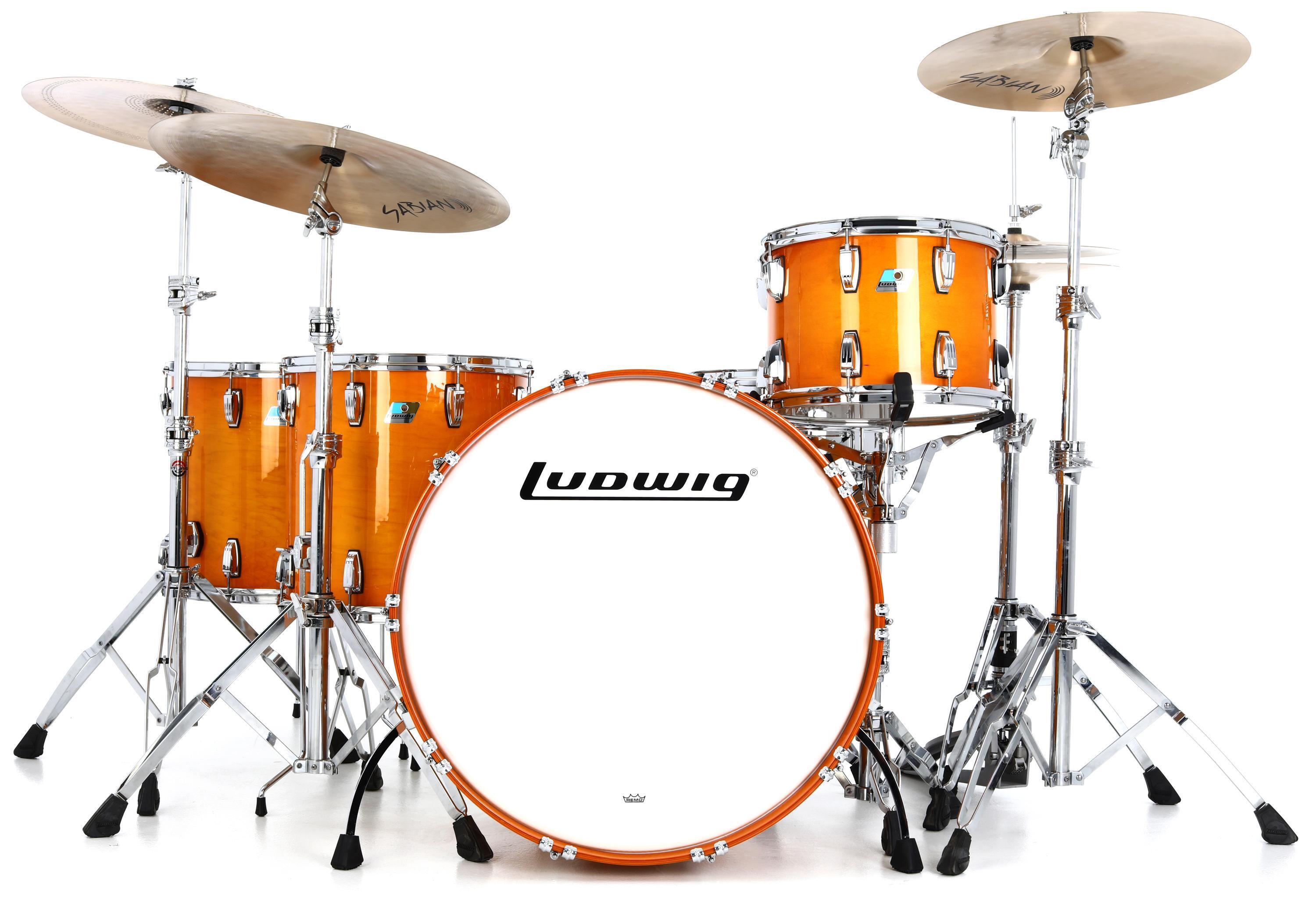 Ludwig Legacy Maple Zep 4-teiliger KesselLudwig Legacy Maple Zep 4-teiliger Kessel  