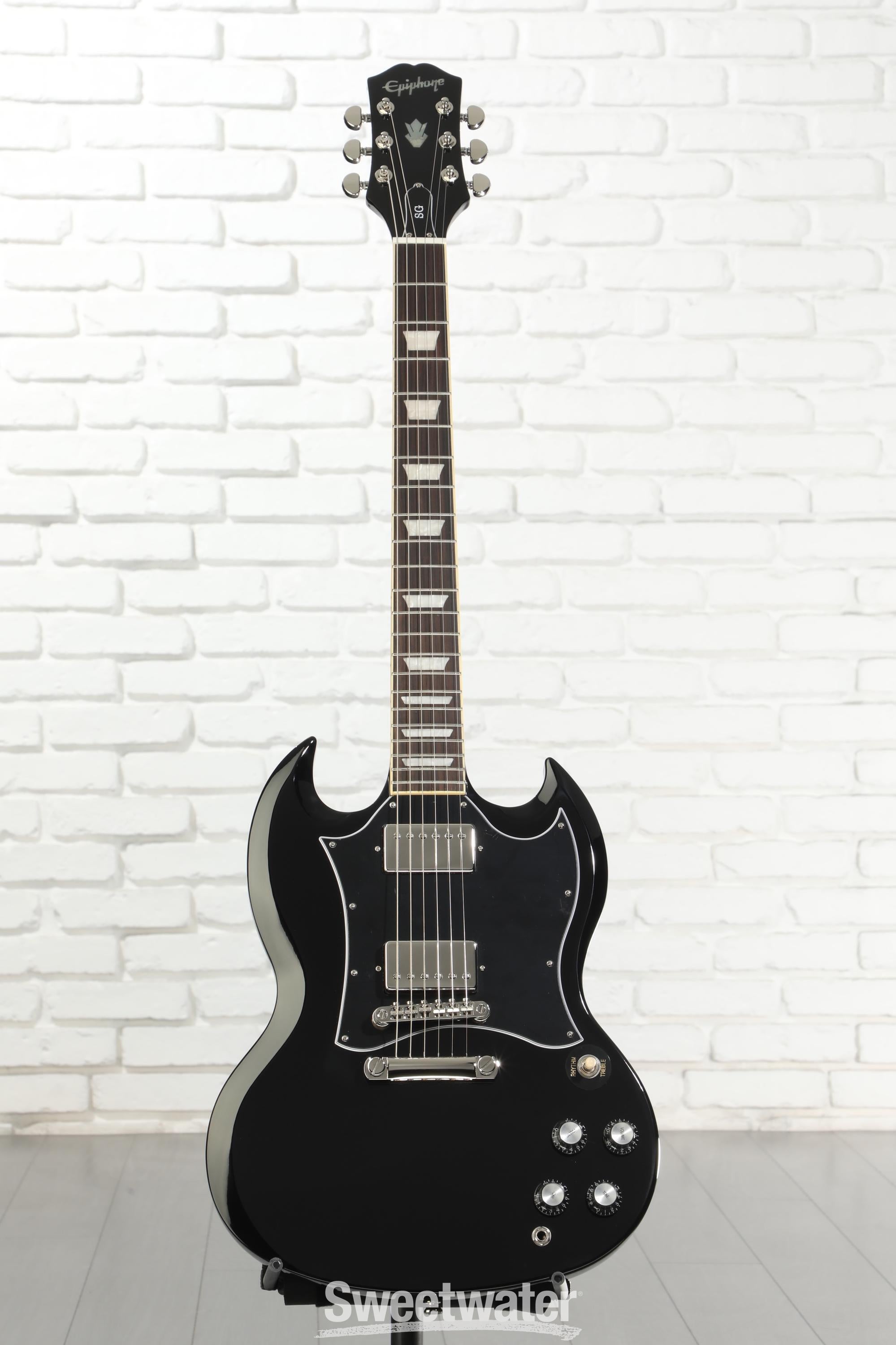 Epiphone SG Standard Electric Guitar - Ebony | Sweetwater
