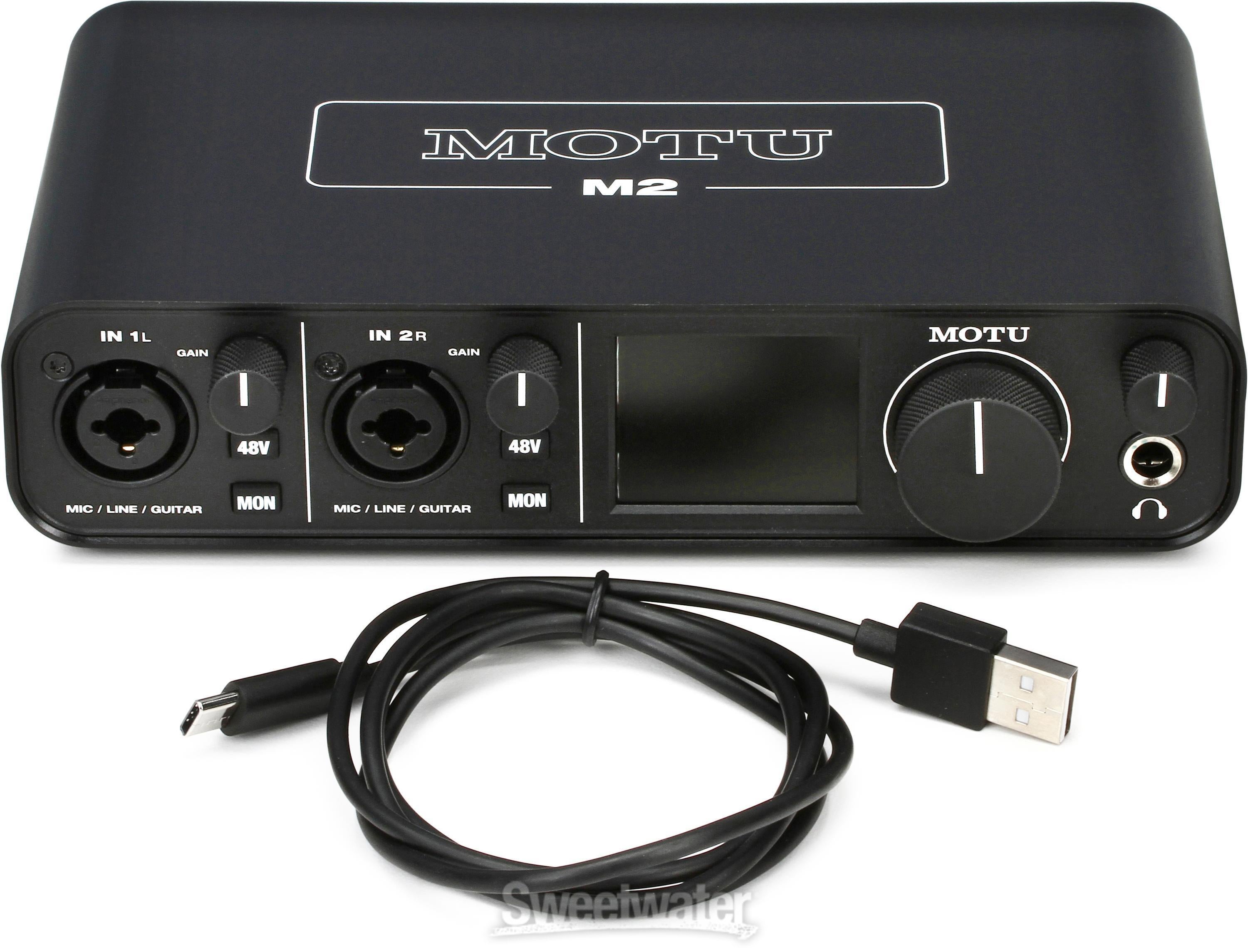 純日本製【新品】MOTU M2 DTM・DAW