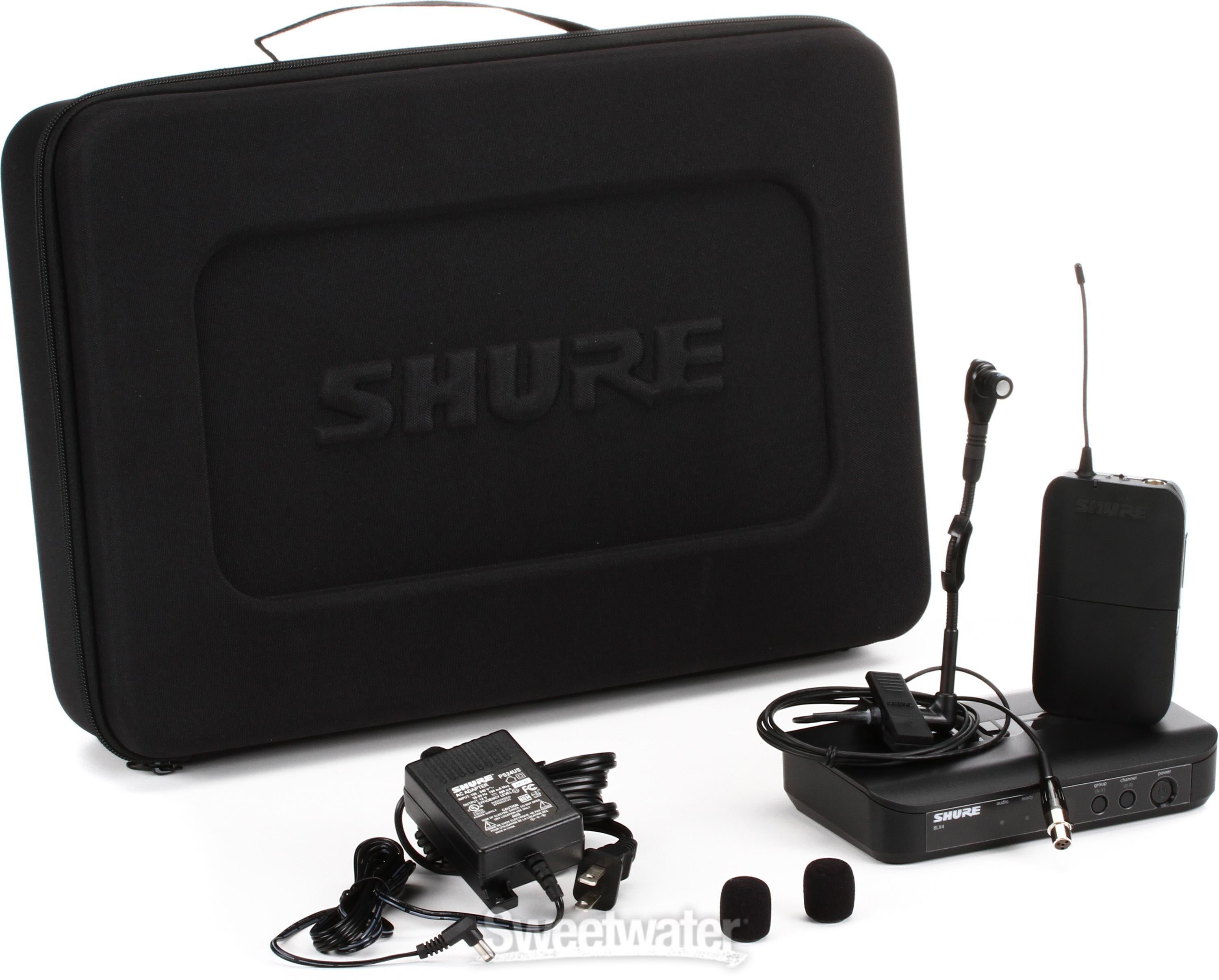 Shure BLX14/B98 Wireless Instrument Microphone System - J11 Band