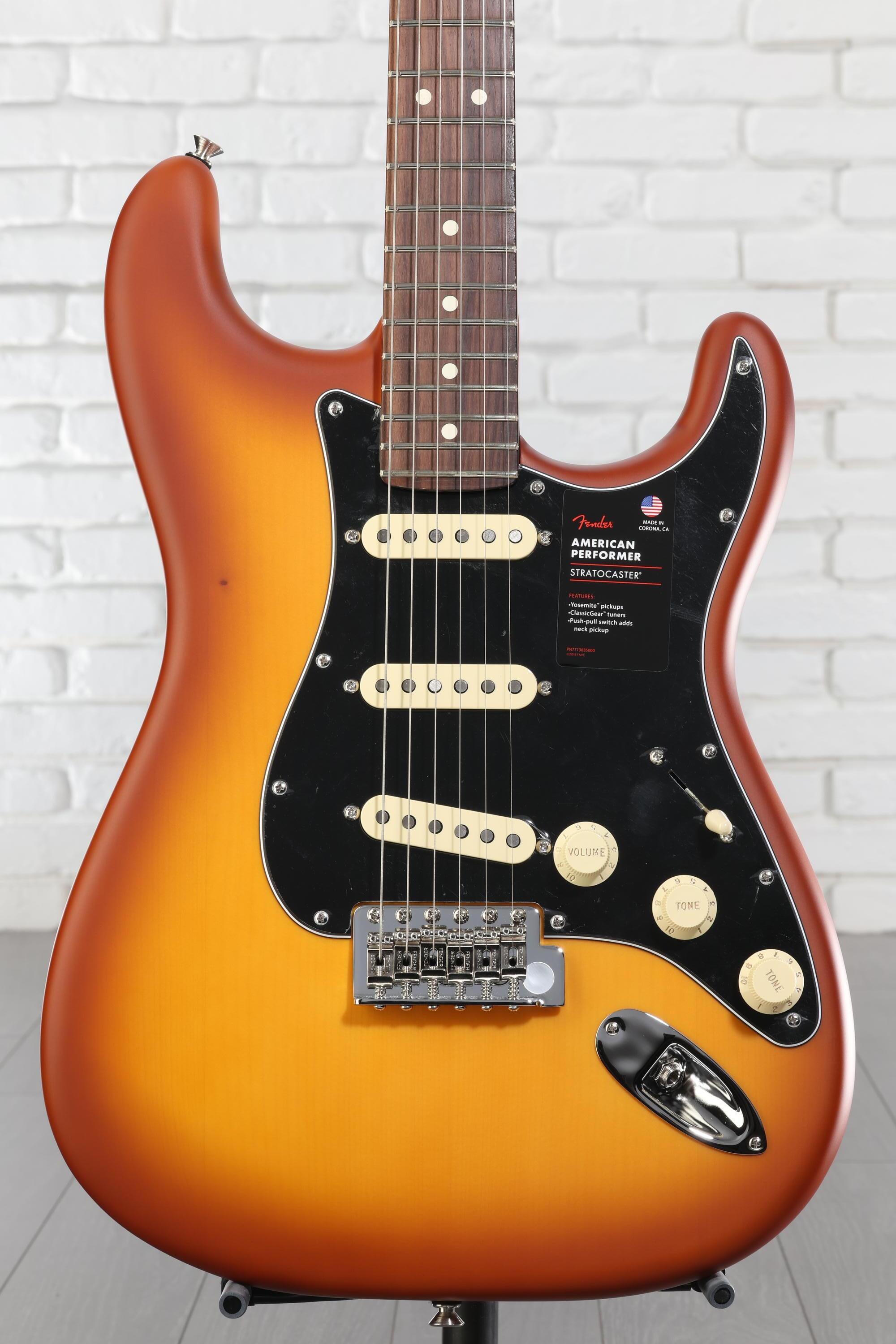 Fender Limited-edition American Performer Timber Stratocaster