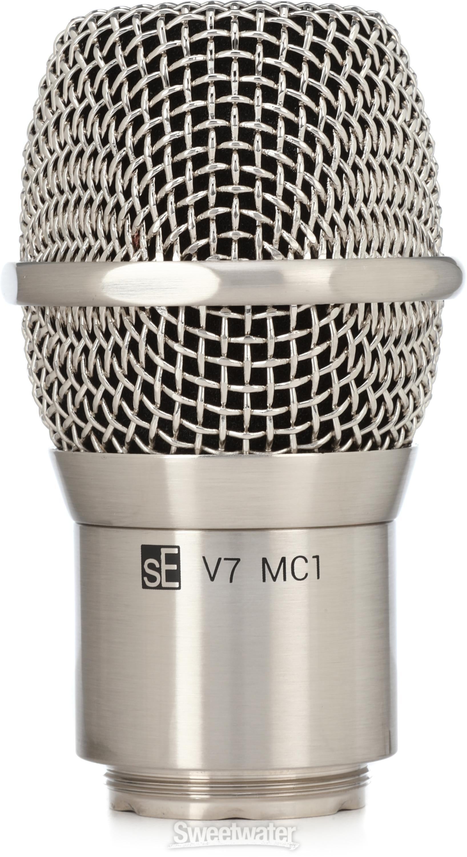sE Electronics V7 MC1 Capsule for Shure Wireless - Brushed Nickel