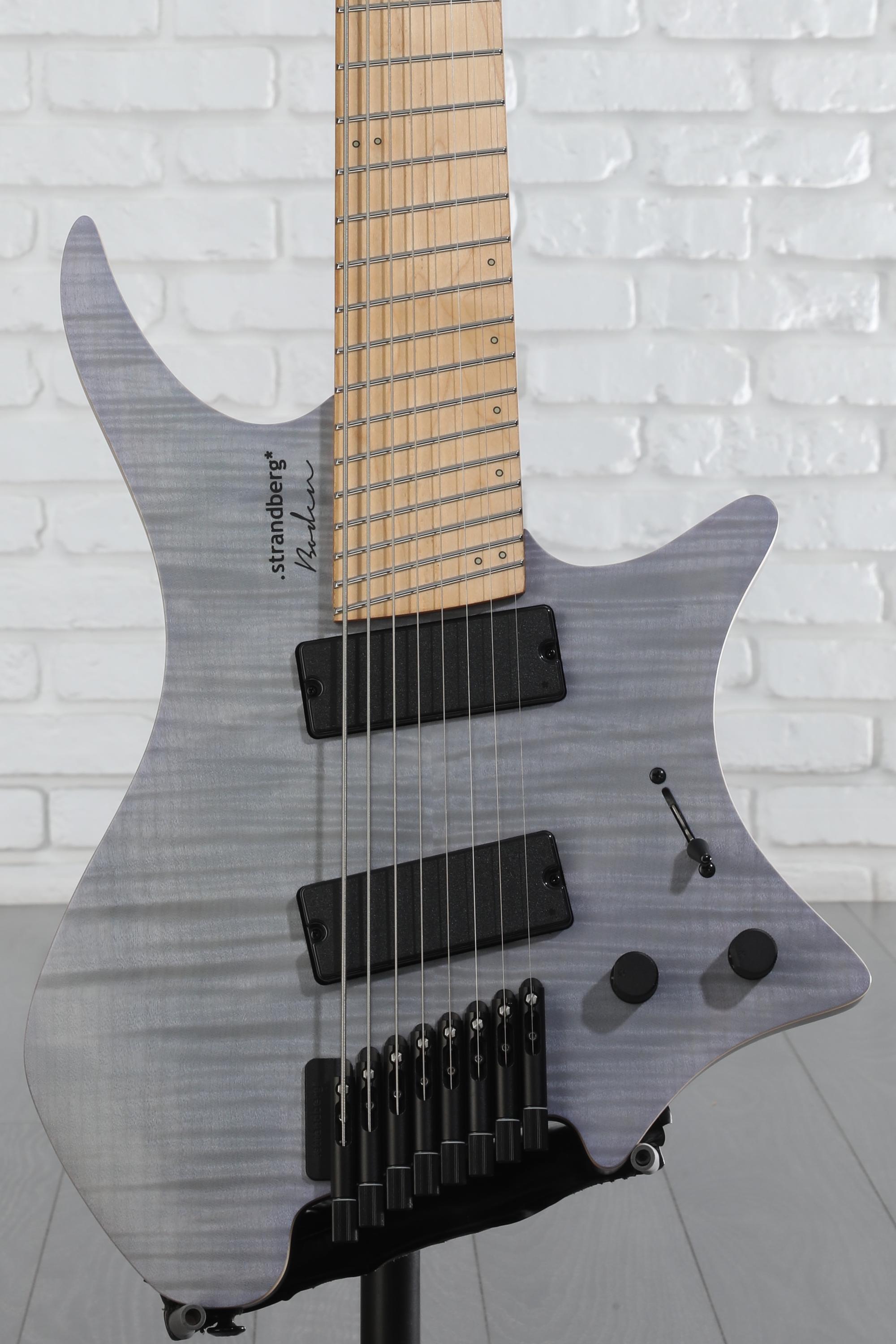 Strandberg Boden Standard NX 8 Electric Guitar - Trans Blue