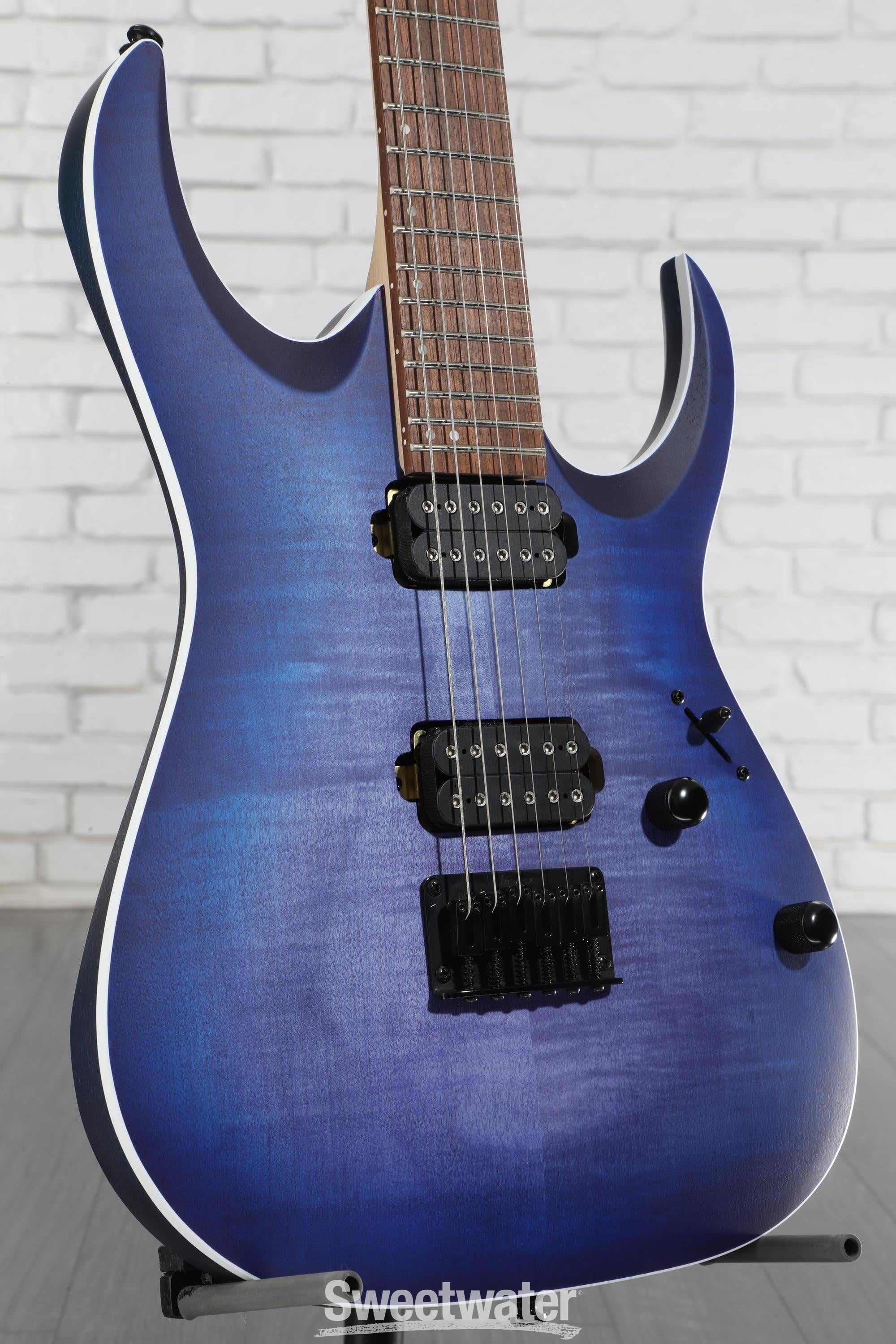 Ibanez RGA42FM - Blue Lagoon Burst Flat | Sweetwater