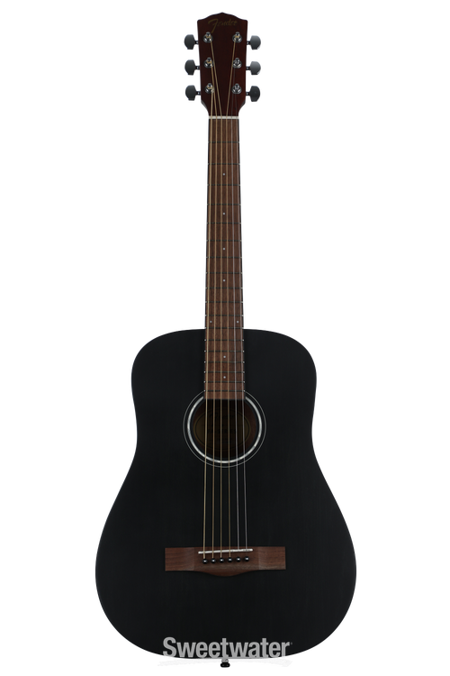 Fender FA-15 3/4 Scale Steel Acoustic Guitar - Black