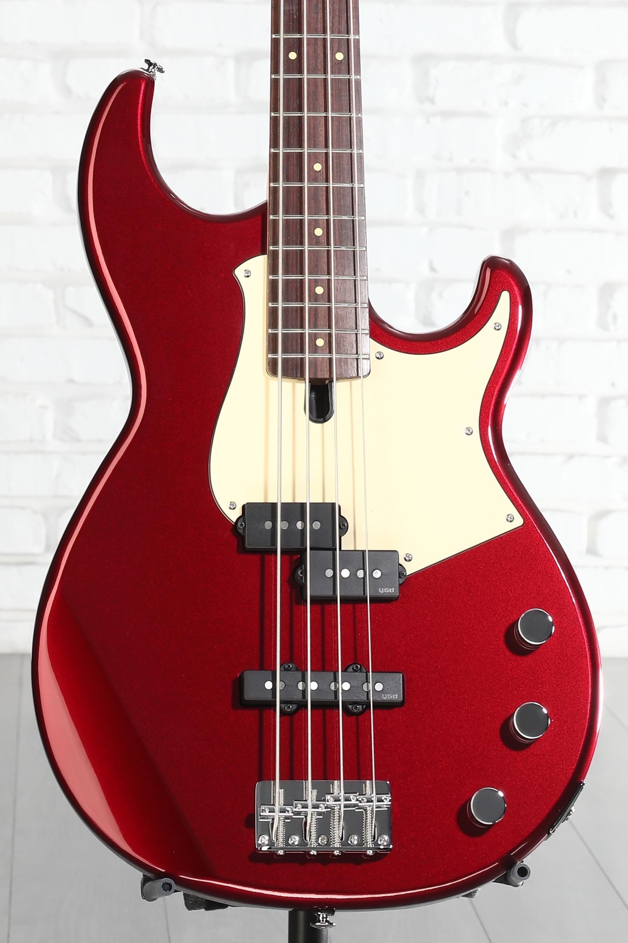 YAMAHA BB434 4弦ベース （レッドメタリック） Yamaha BB434 4-string Bass Guitar - Red Metallic | Sweetwater