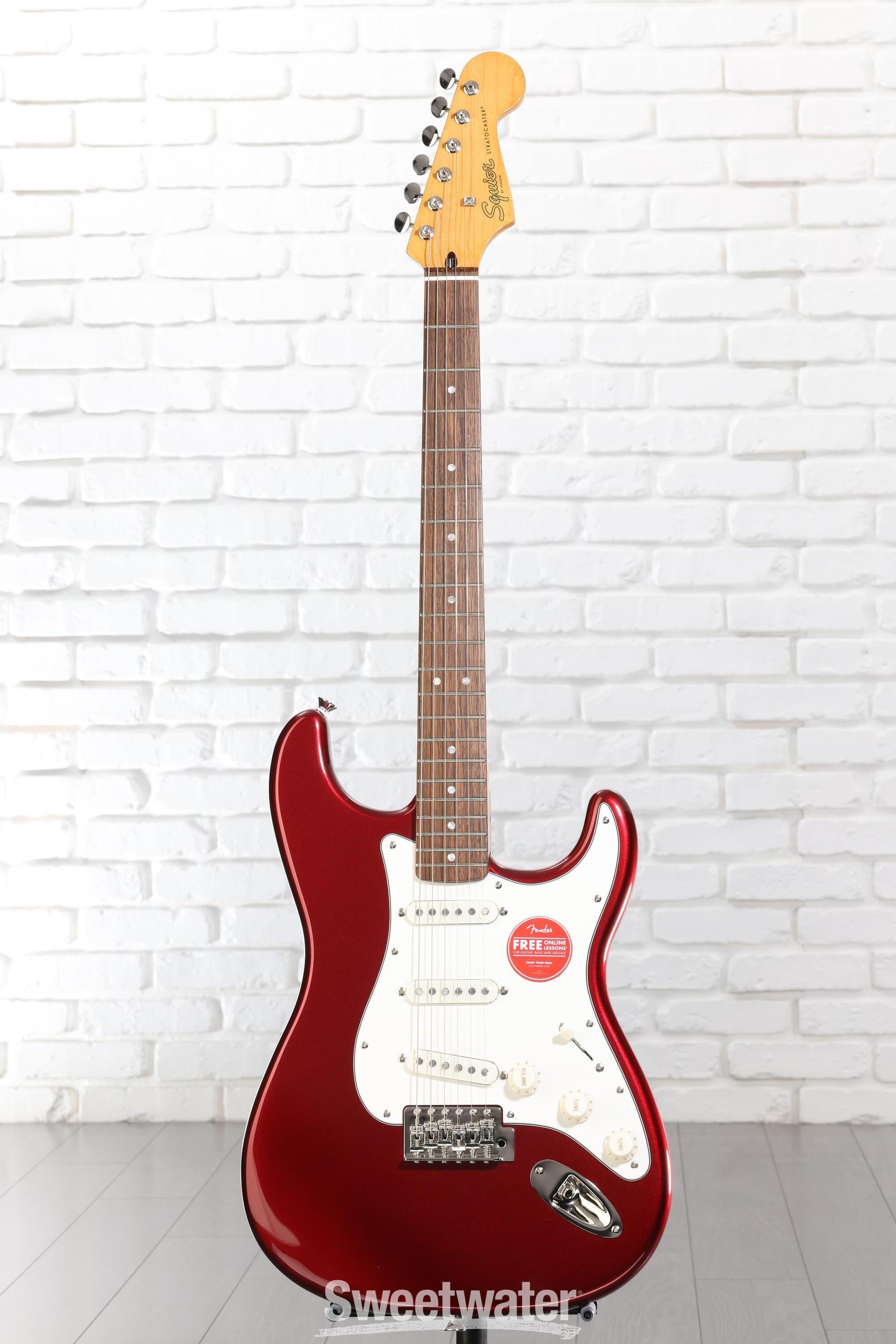 Squier Classic Vibe '60s Stratocaster - Candy Apple Red | Sweetwater