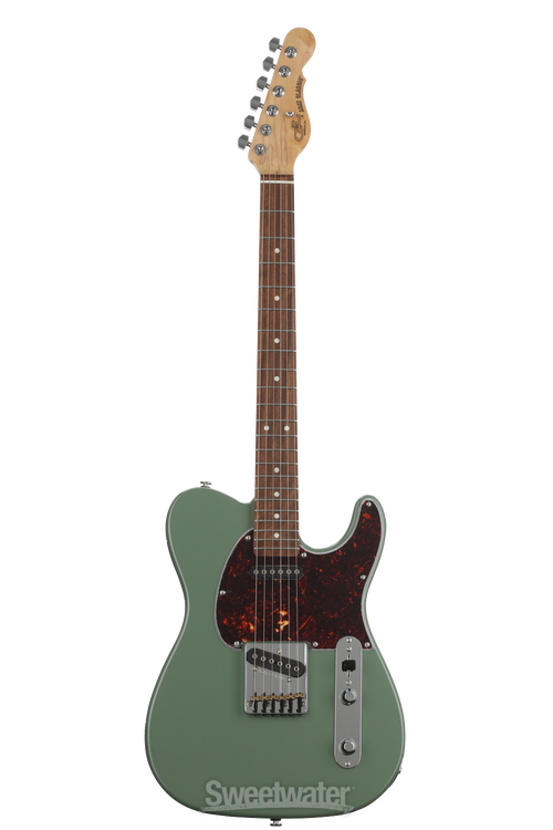 G&L Fullerton Deluxe ASAT Classic Electric Guitar - Macha Green