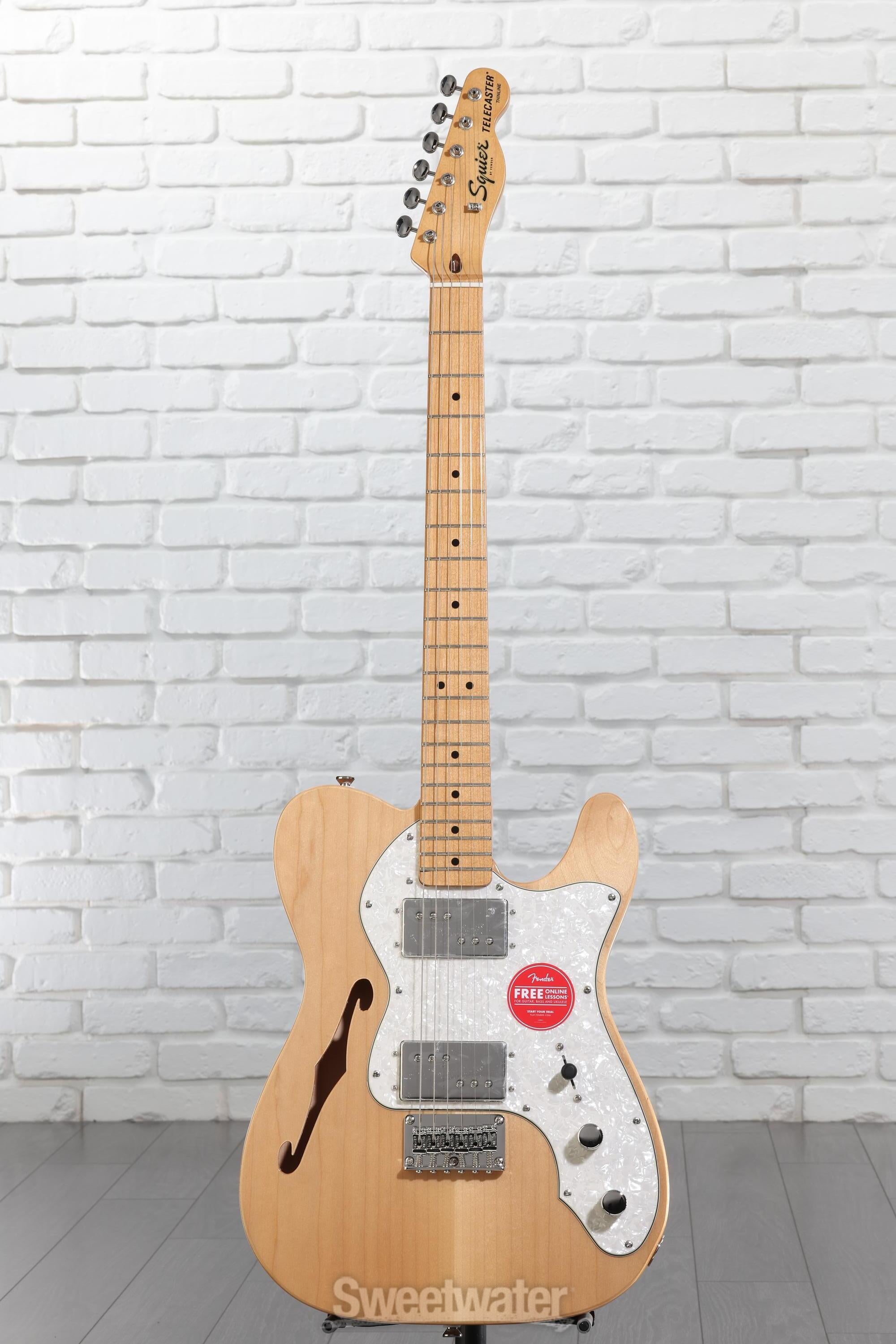 Squier Classic Vibe '70s Telecaster Thinline - Natural | Sweetwater