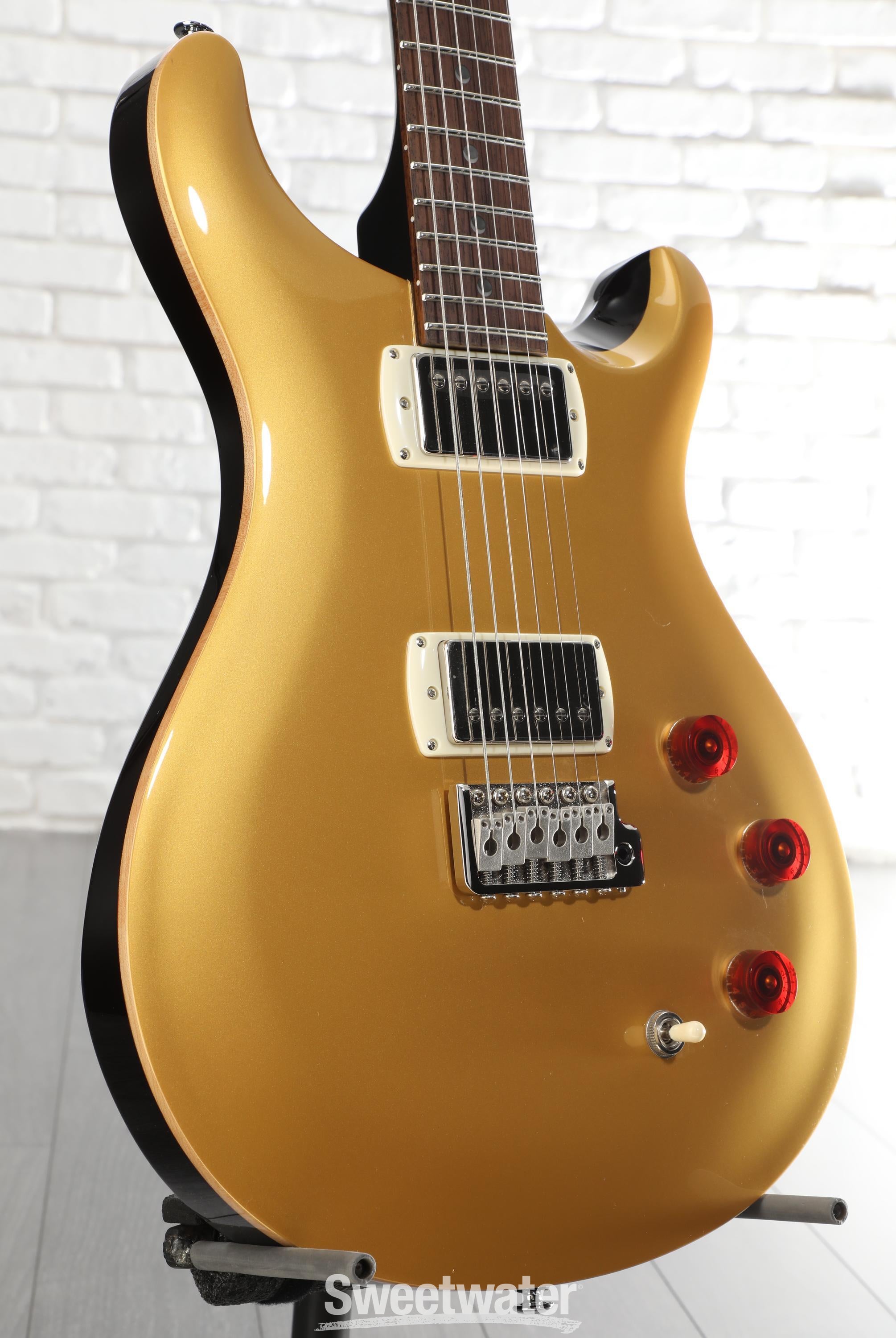 PRS SE DGT David Grissom Solidbody Electric Guitar - Gold Top