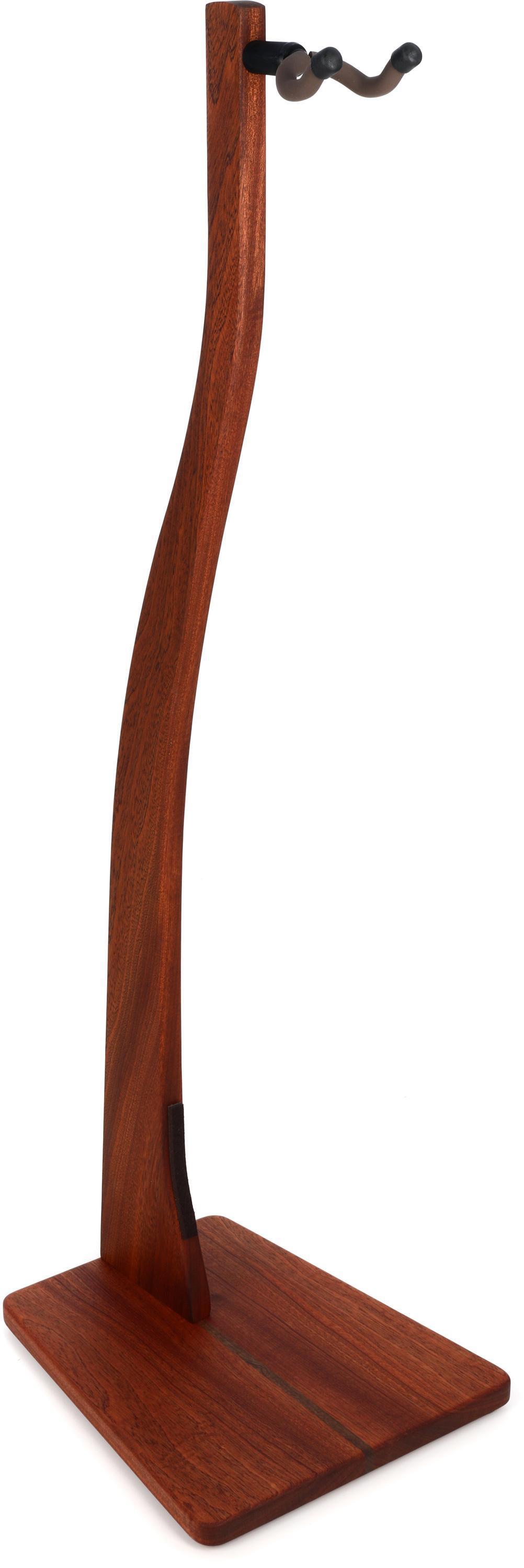 Photo of Zither G03 Handcrafted Wood Guitar Stand - Mahogany