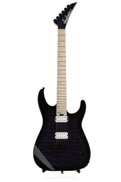 Jackson DK2QMHT Pro Series Dinky - Trans Purple Burst | Sweetwater