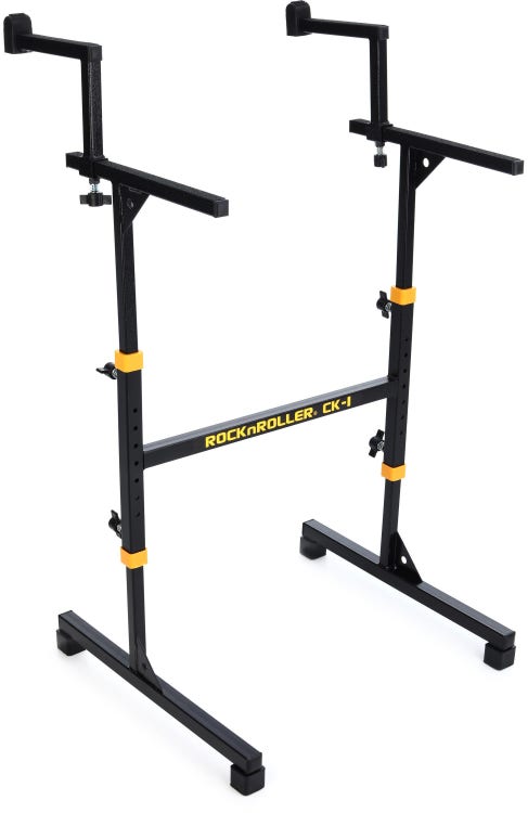 Rock N Roller RCK-1 H-Frame 2-tier Compact Keystand - Full Bundle