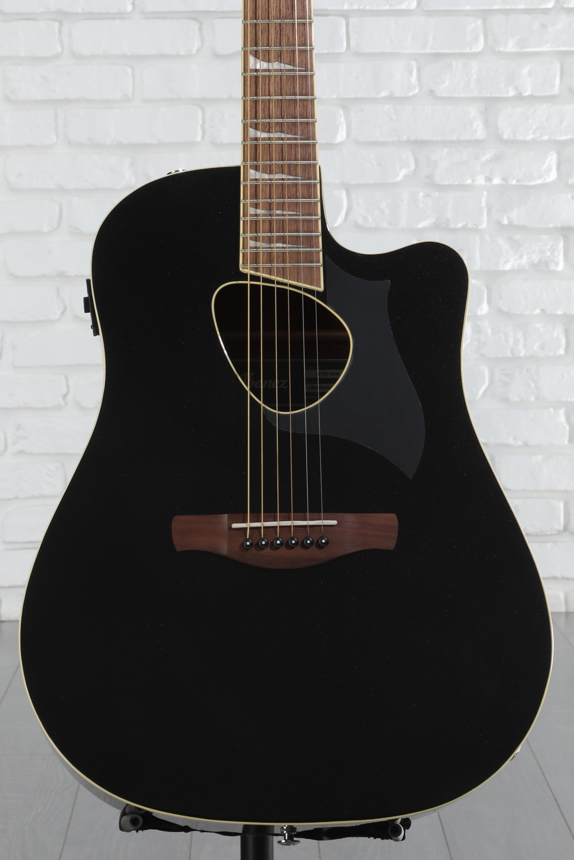Ibanez Altstar ALT30 Acoustic-Electric Guitar - Black