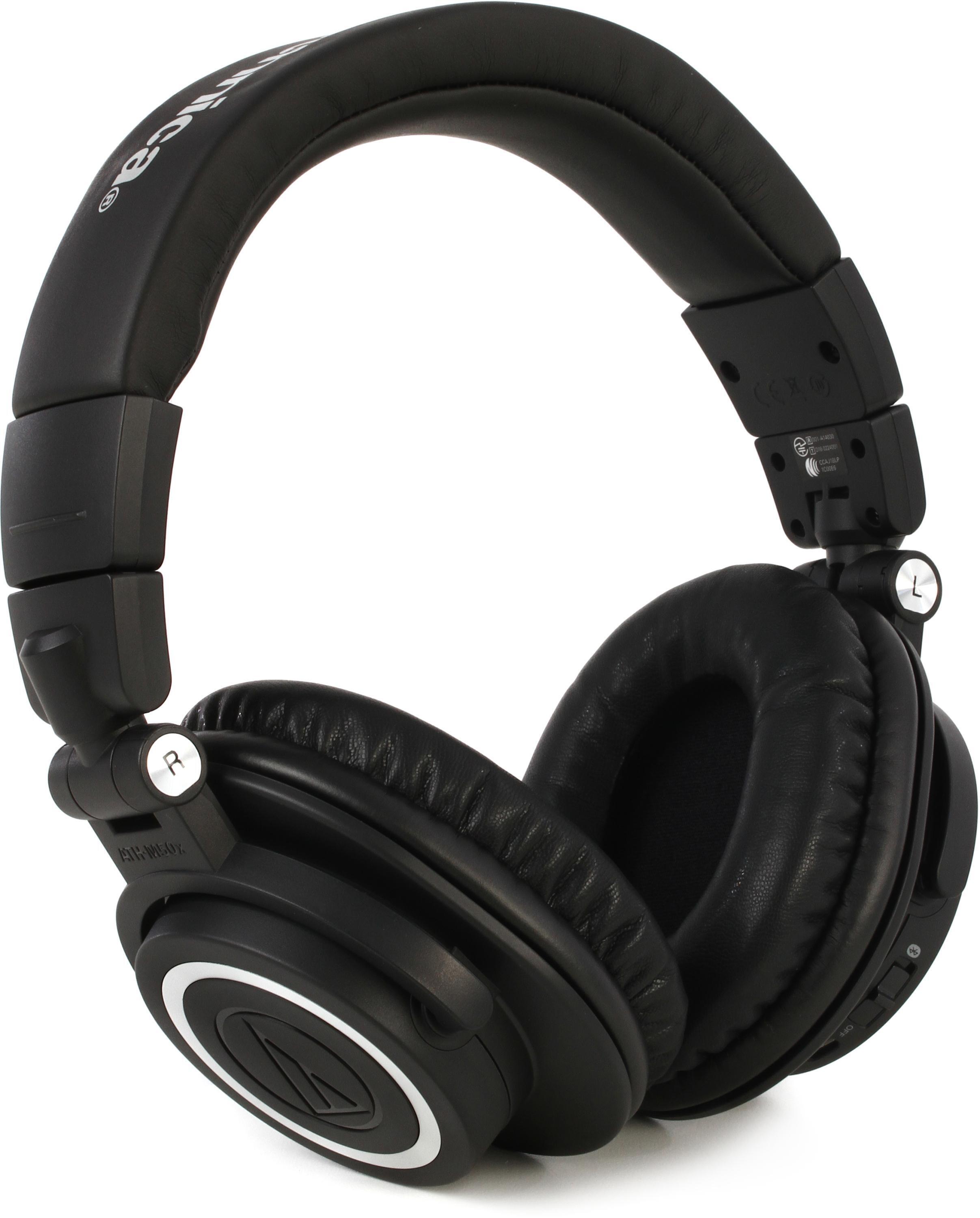 Audio-Technica ATH-M50xBT Bluetooth Closed-back Studio Monitoring