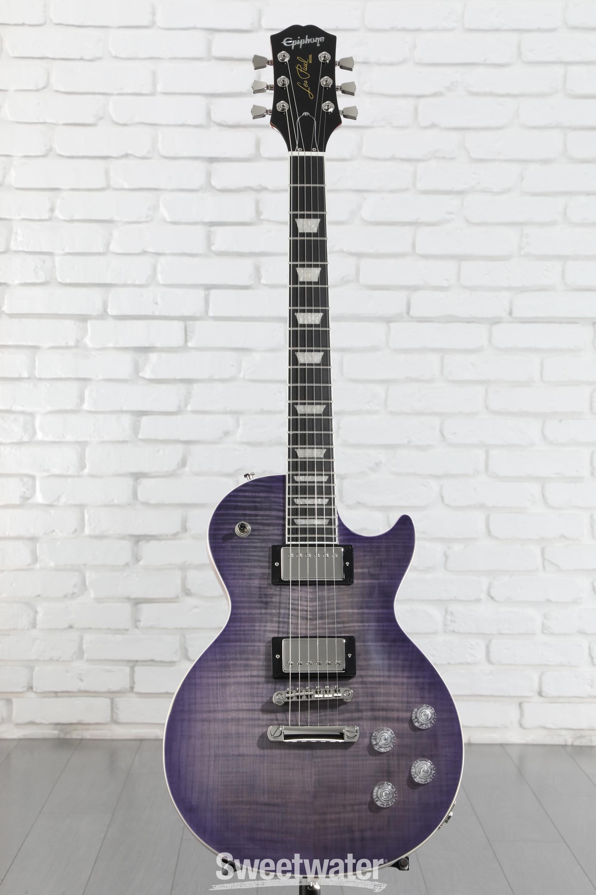 【極美品】Epiphone Les Paul Standard Purple Amazon.com: Epiphone Les Paul Modern Figured, Purple Burst