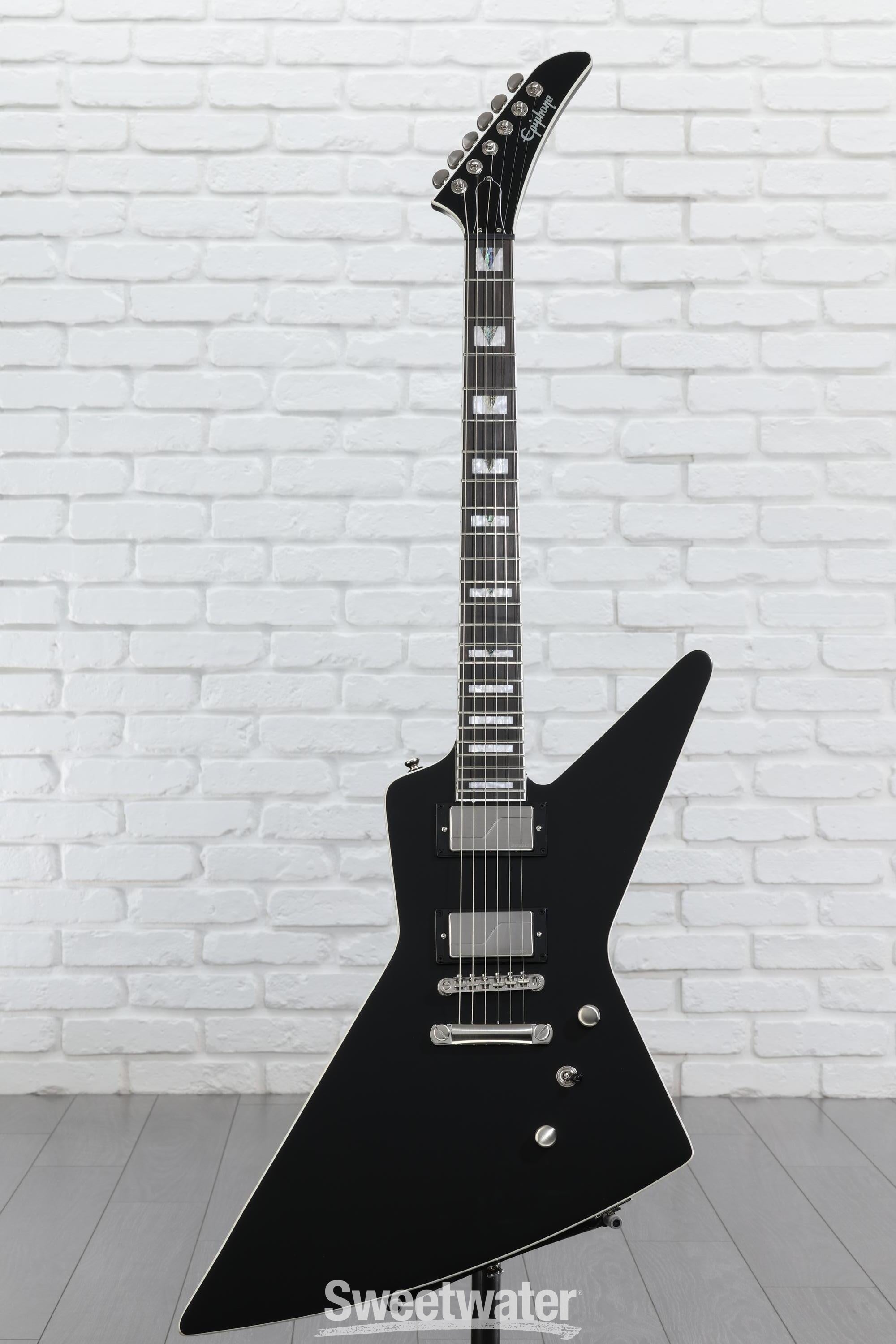 期間限定30％OFF! Epiphone Gloss Aged Black - Guitar Electric Prophecy Extura ギター