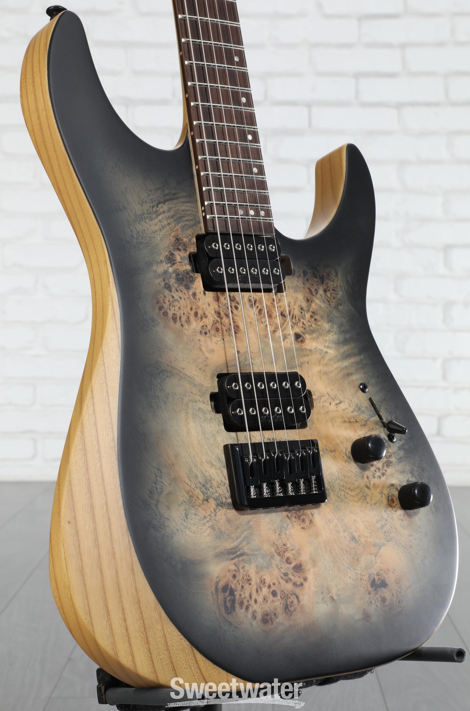 Schecter Reaper-6 - Satin Charcoal Burst | Sweetwater