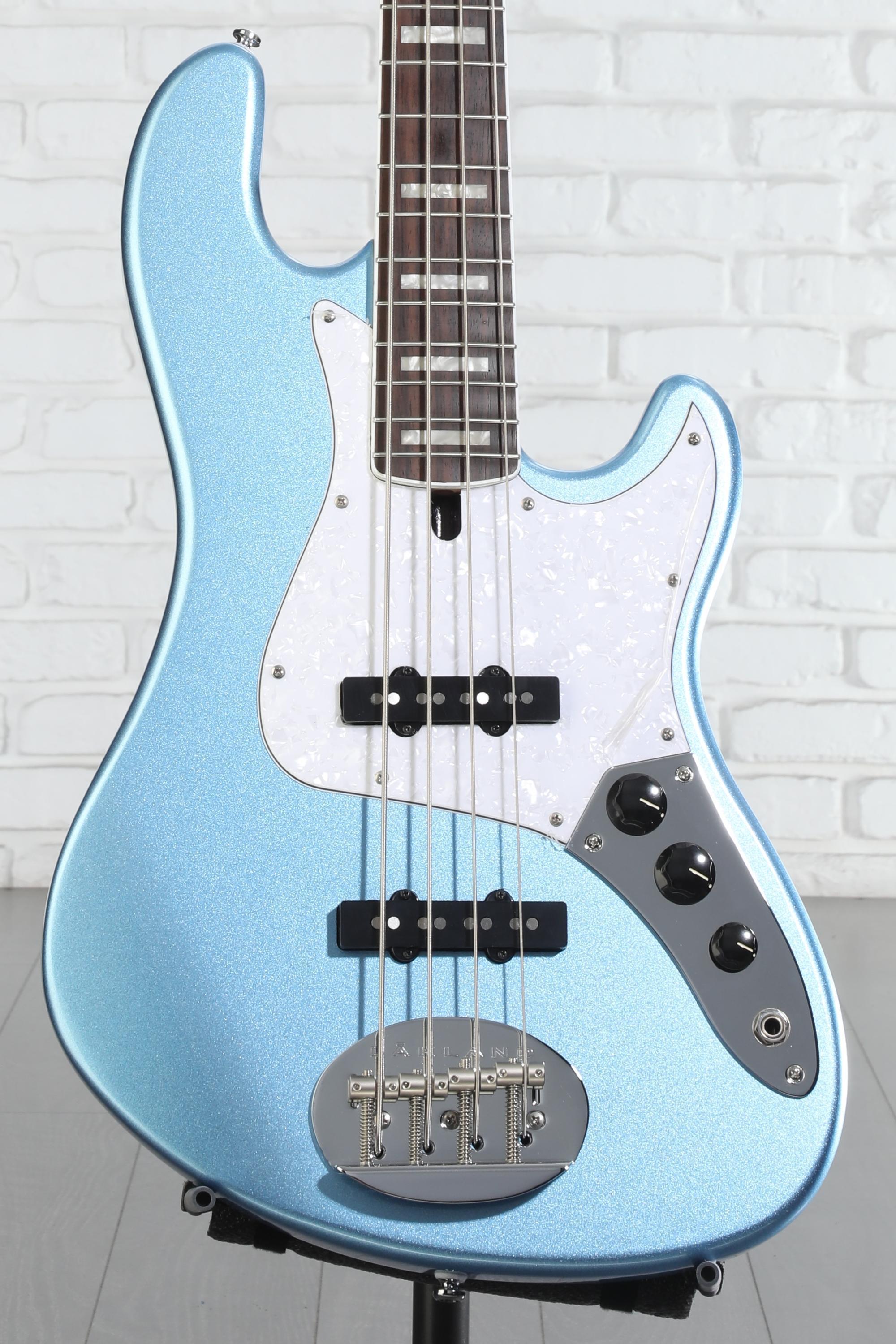 Lakland Skyline Darryl Jones DJ-4 Bass Guitar - Lake Placid Blue