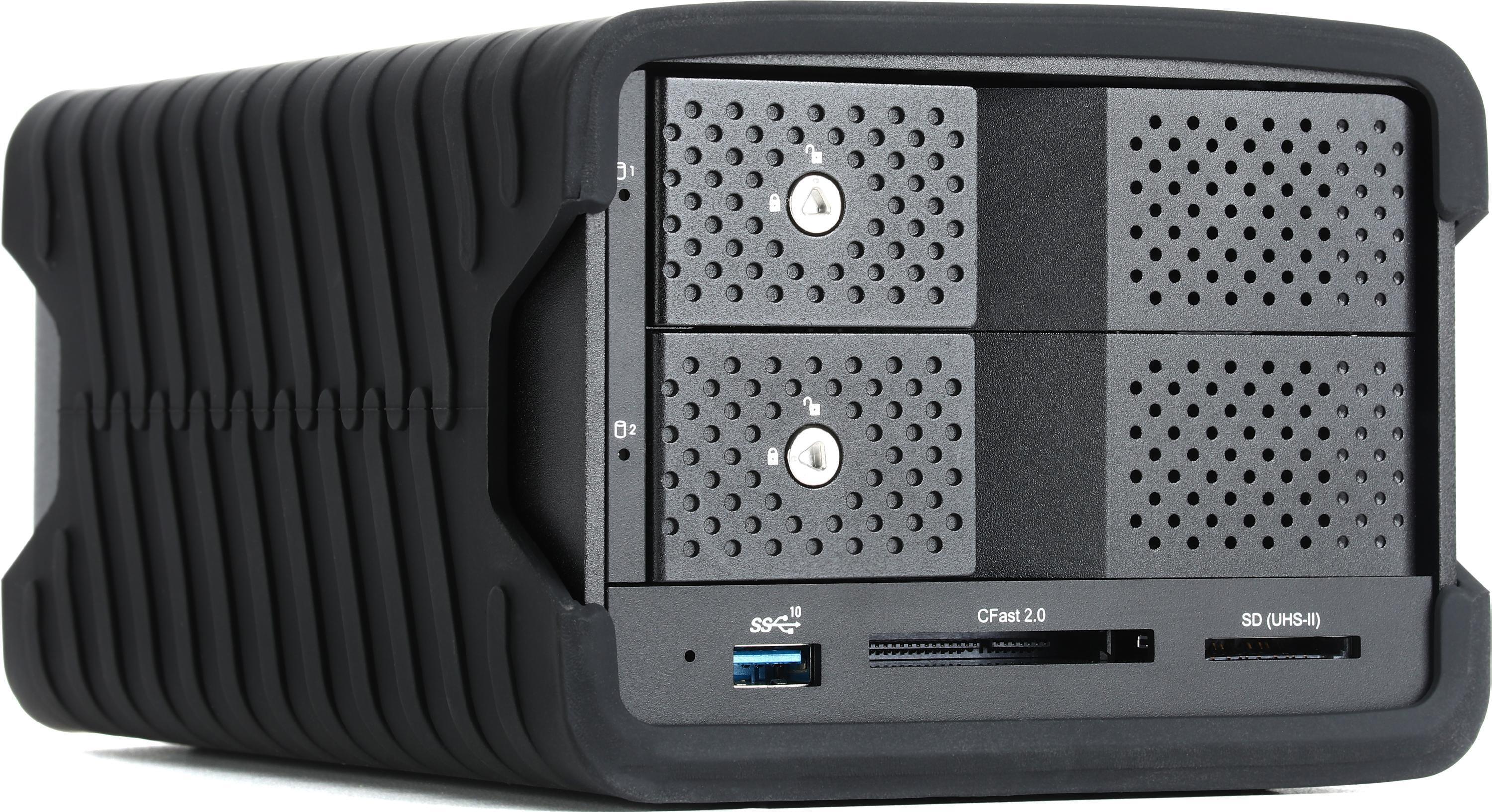Glyph Blackbox Pro RAID 32TB USB-C Desktop Hard Drive with Hub