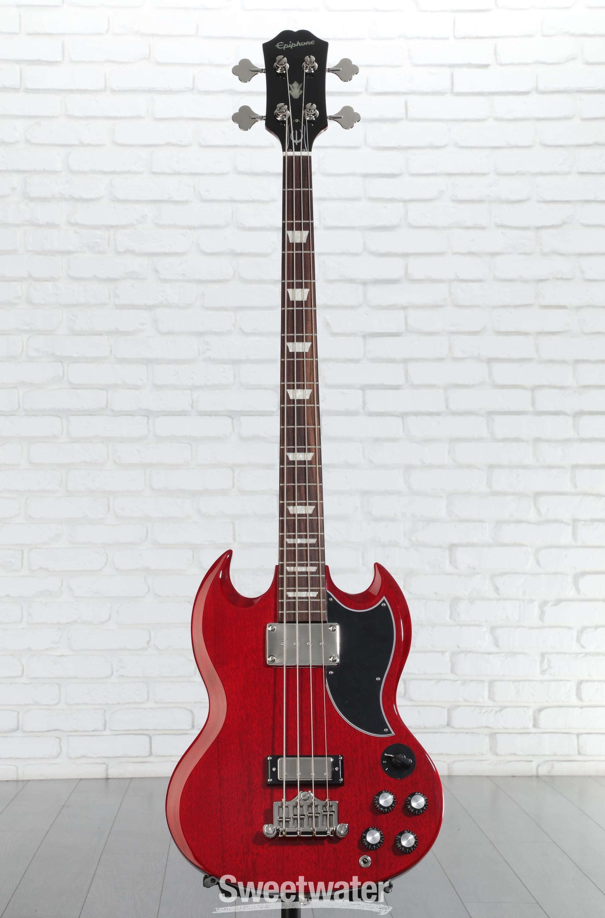 Epiphone EB-3 Bass Guitar - Cherry | Sweetwater
