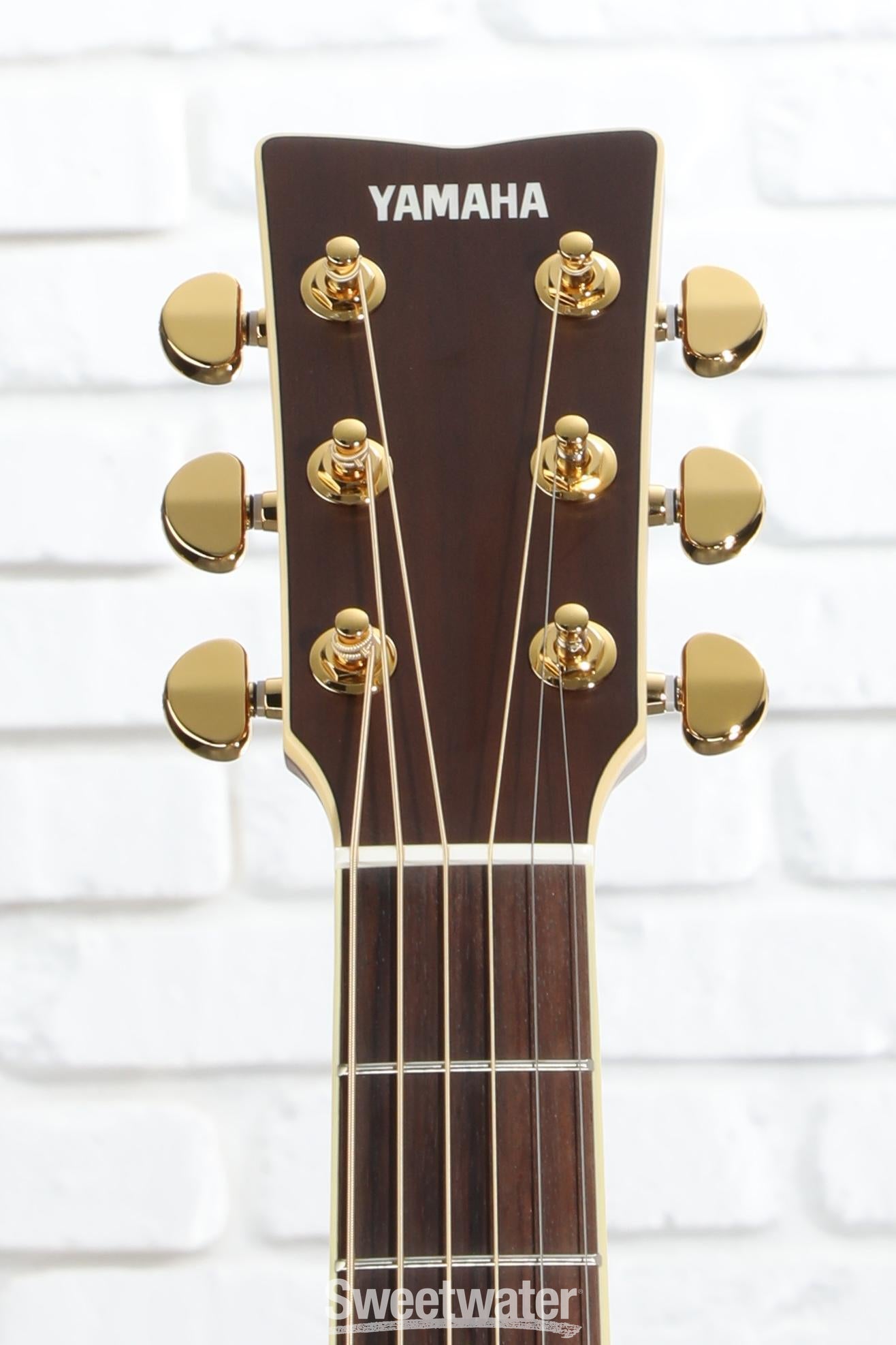 Yamaha LL6 ARE Original Jumbo Acoustic Guitar - Brown Sunburst