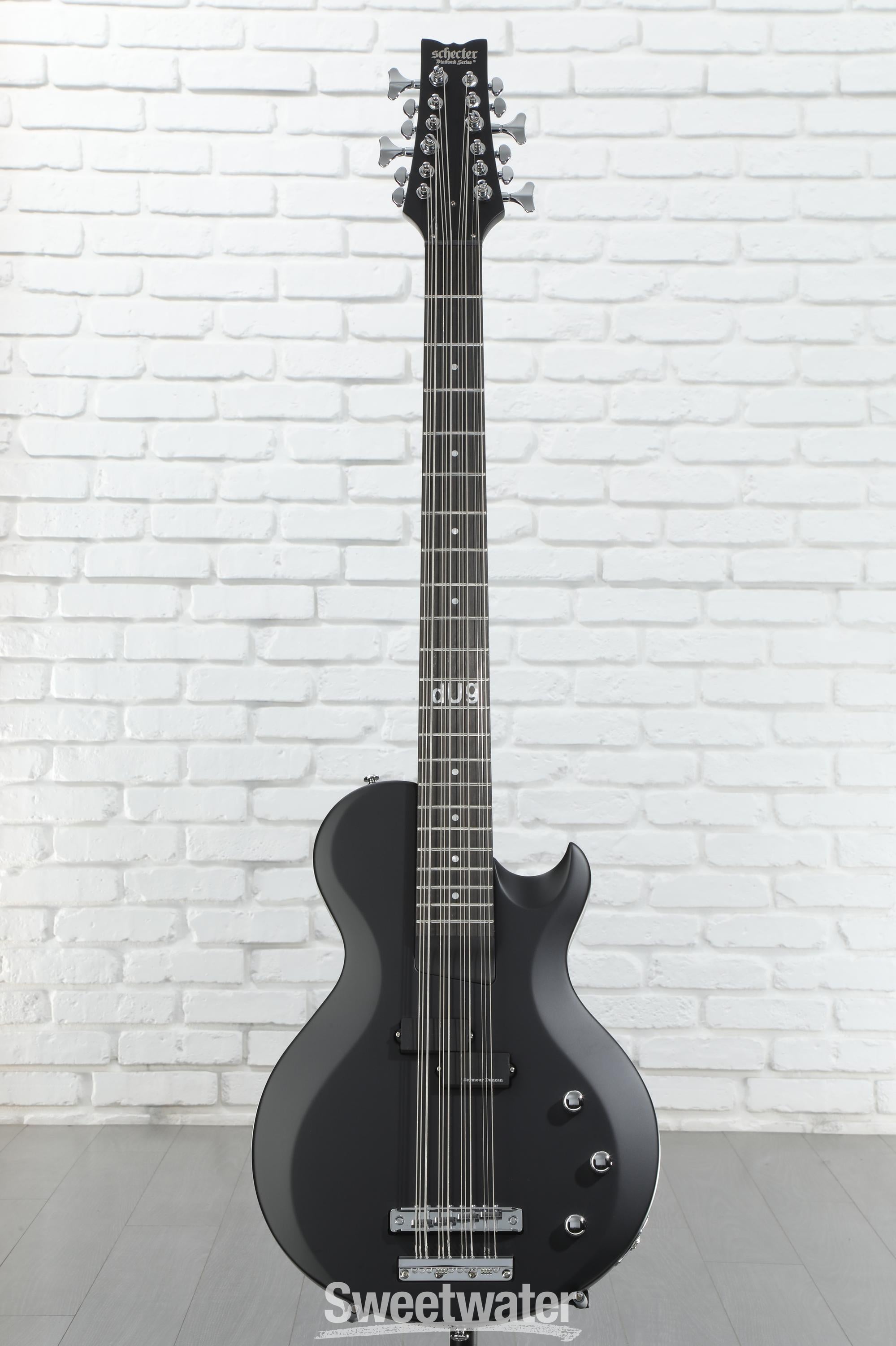 ベース Schecter dUg Pinnick DP-12 Schecter Dug Pinnick DP-12, Black