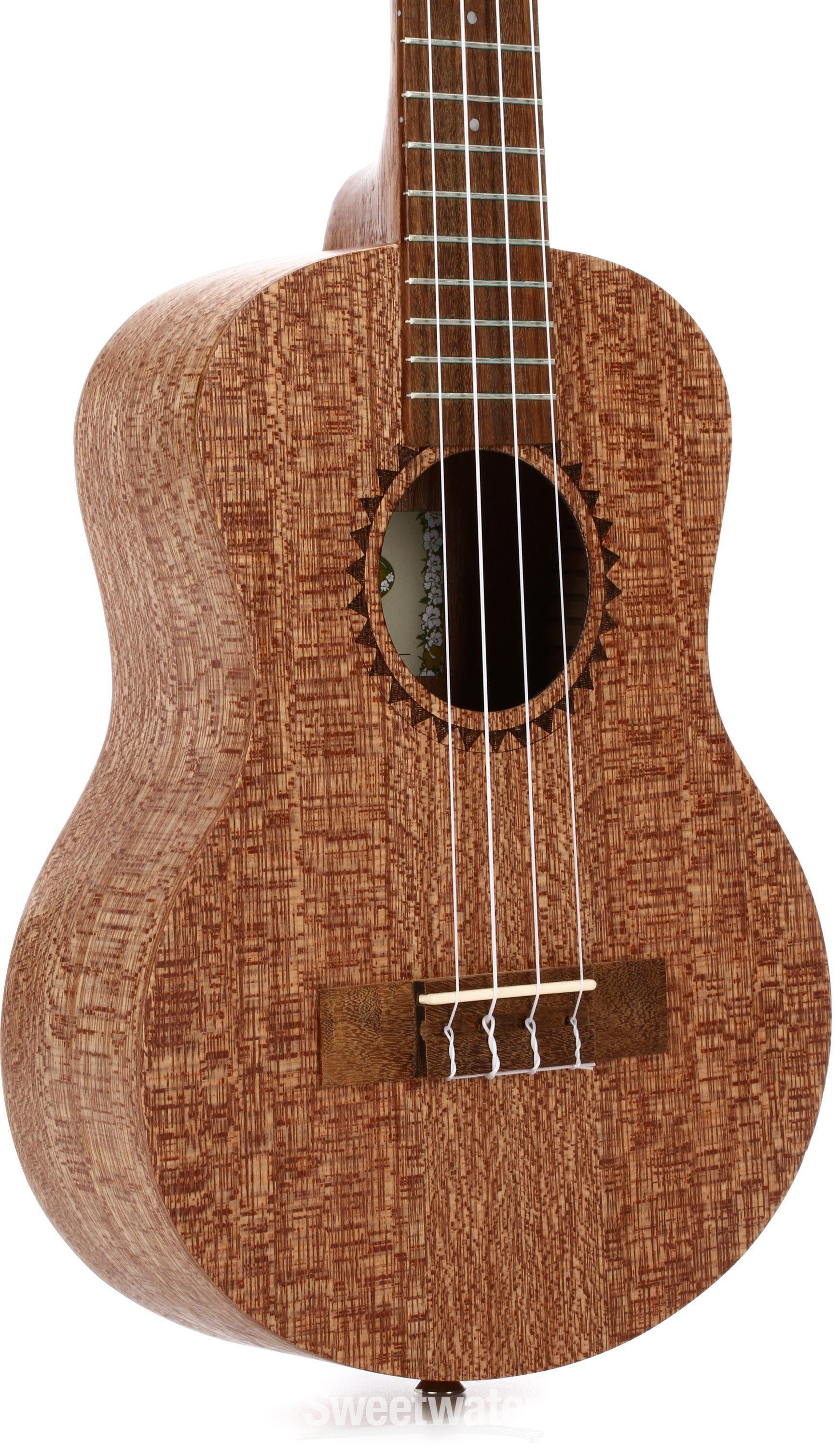 Kala KA-20 Tenor Ukulele - Natural Meranti | Sweetwater