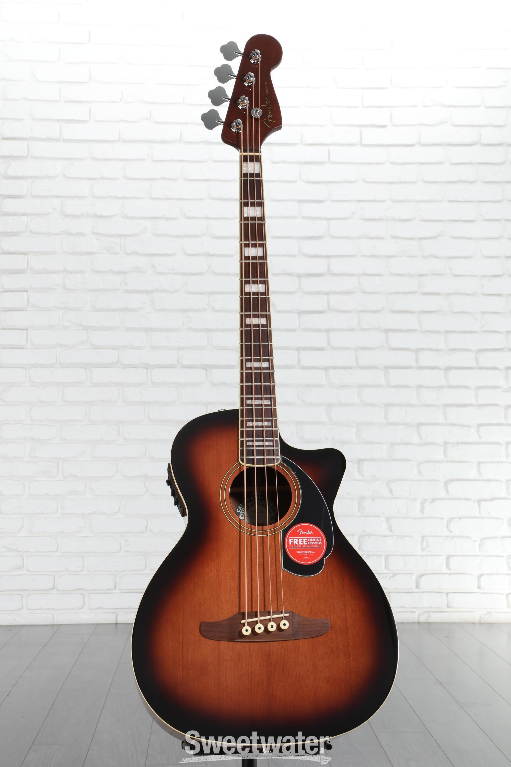 ベース Fender Kingman bass Natual Fender Kingman Bass SCE - Natural