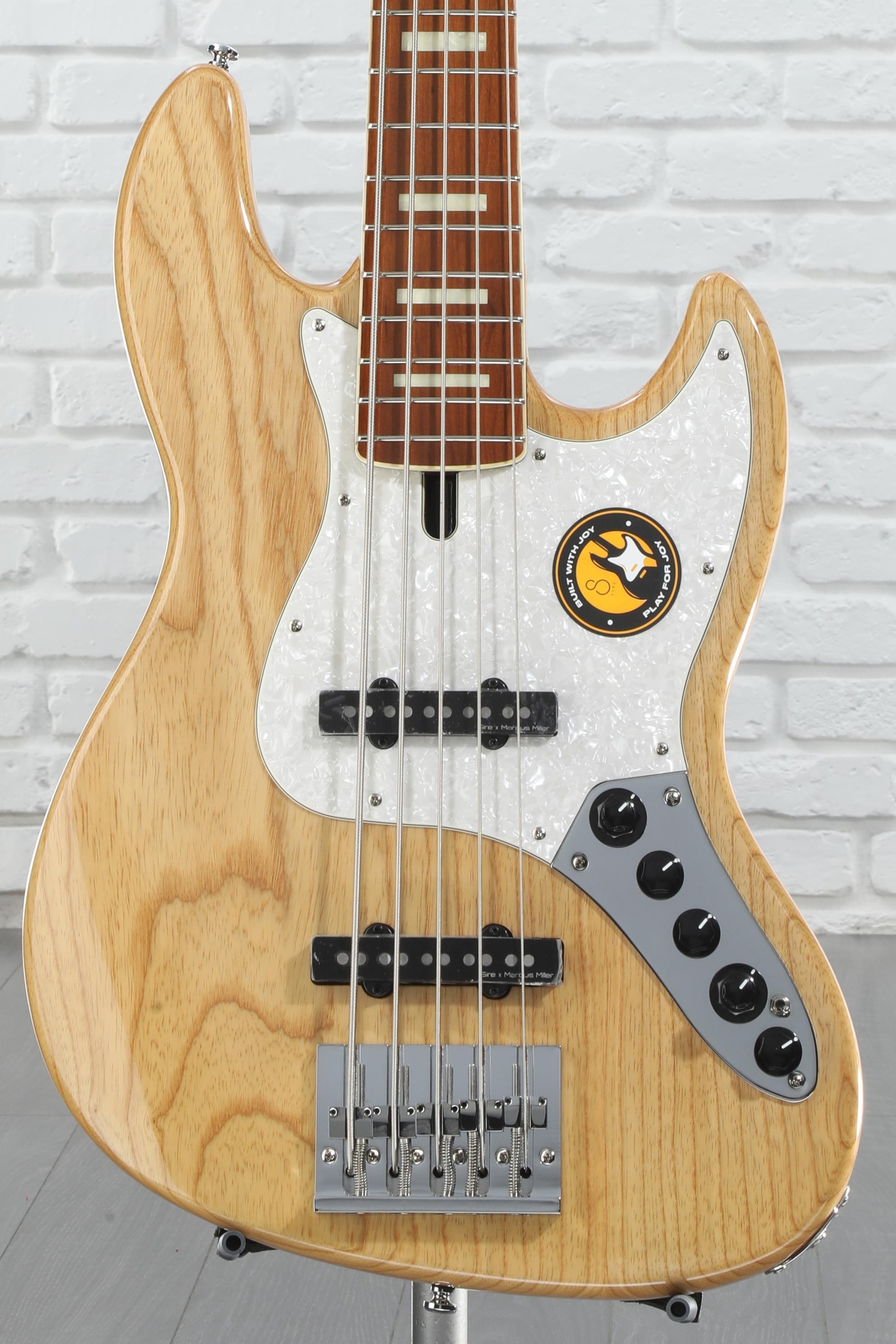 2024年のクリスマスの特別な衣装 V8 Miller Marcus Sire 5-string Natural - Guitar Bass ベース