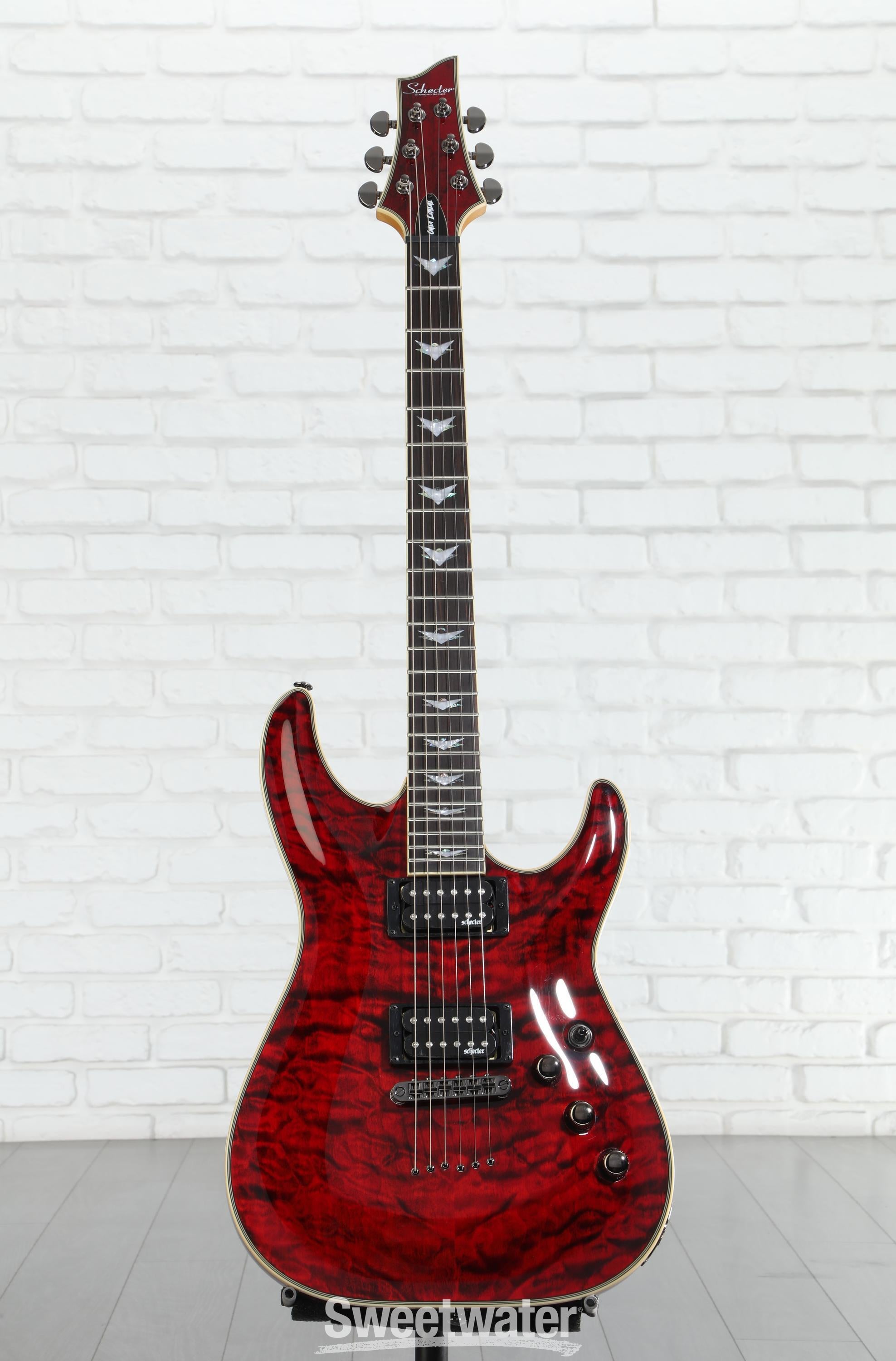 Schecter Omen Extreme-6 Electric Guitar - Black Cherry | Sweetwater