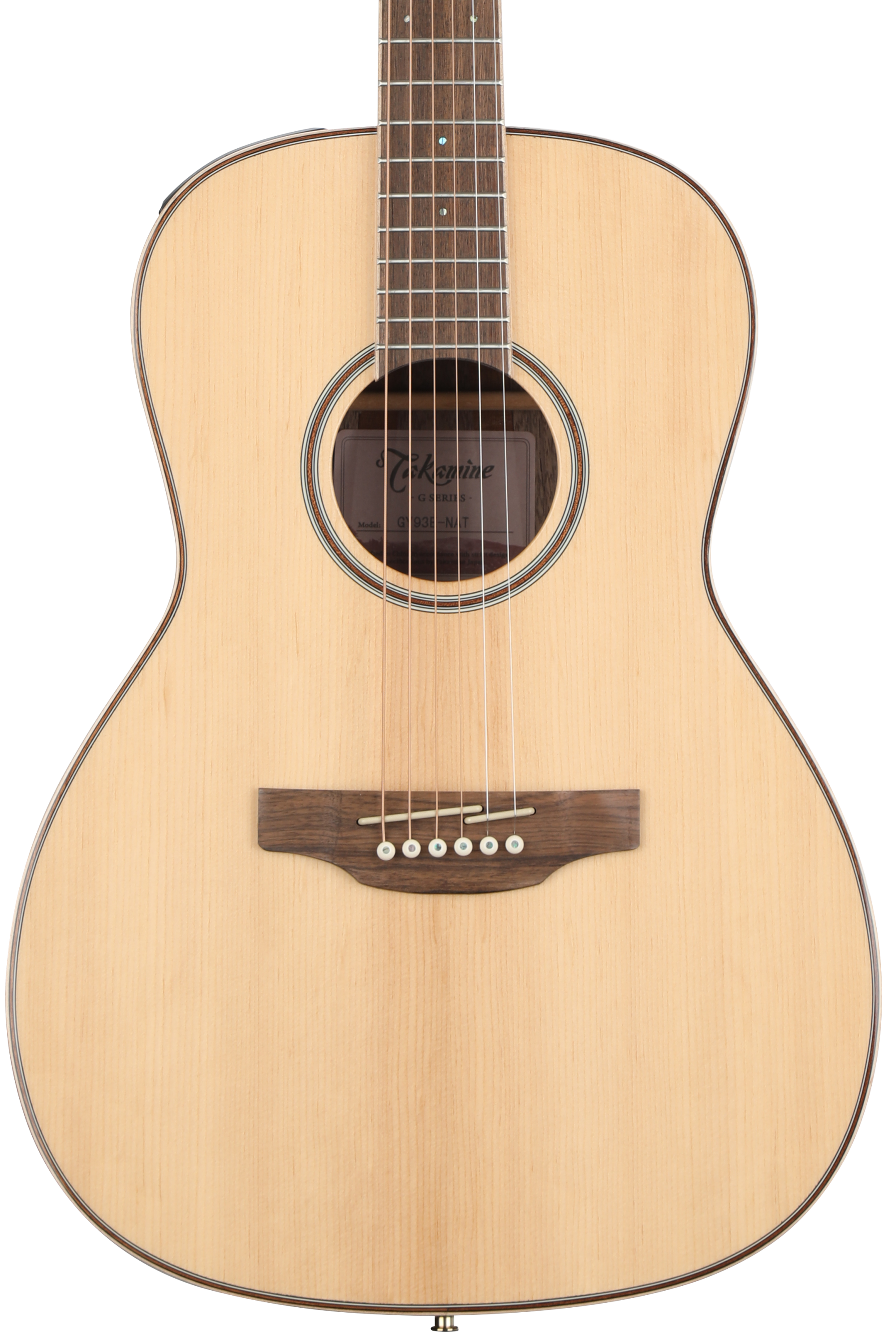 Takamine GY93E New Yorker Parlor Acoustic-Electric Guitar
