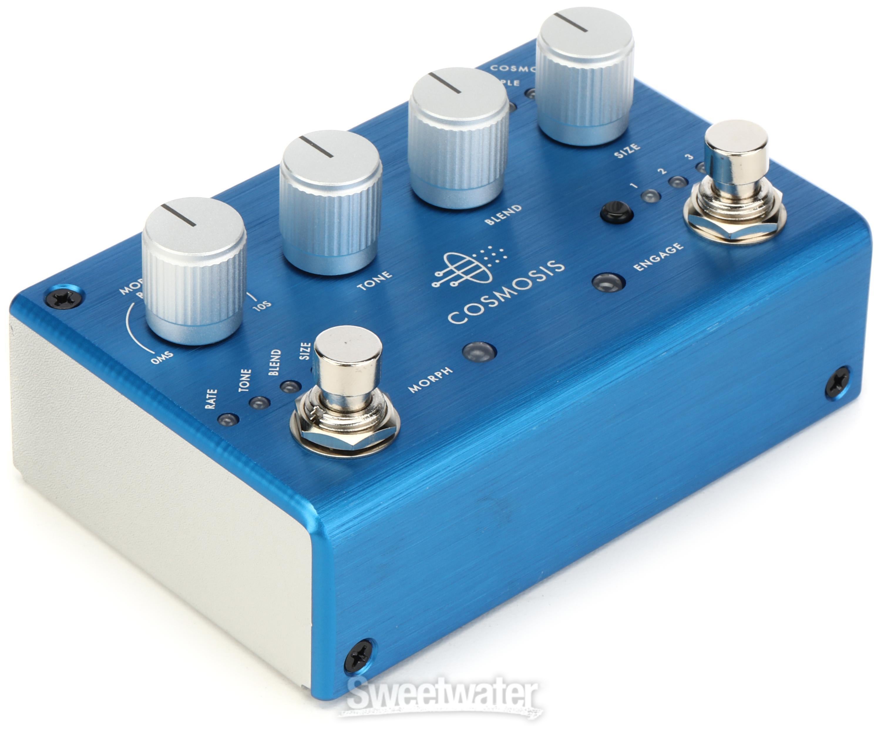 Pigtronix Cosmosis Stereo Morphing Reverb Effects Pedal | Sweetwater